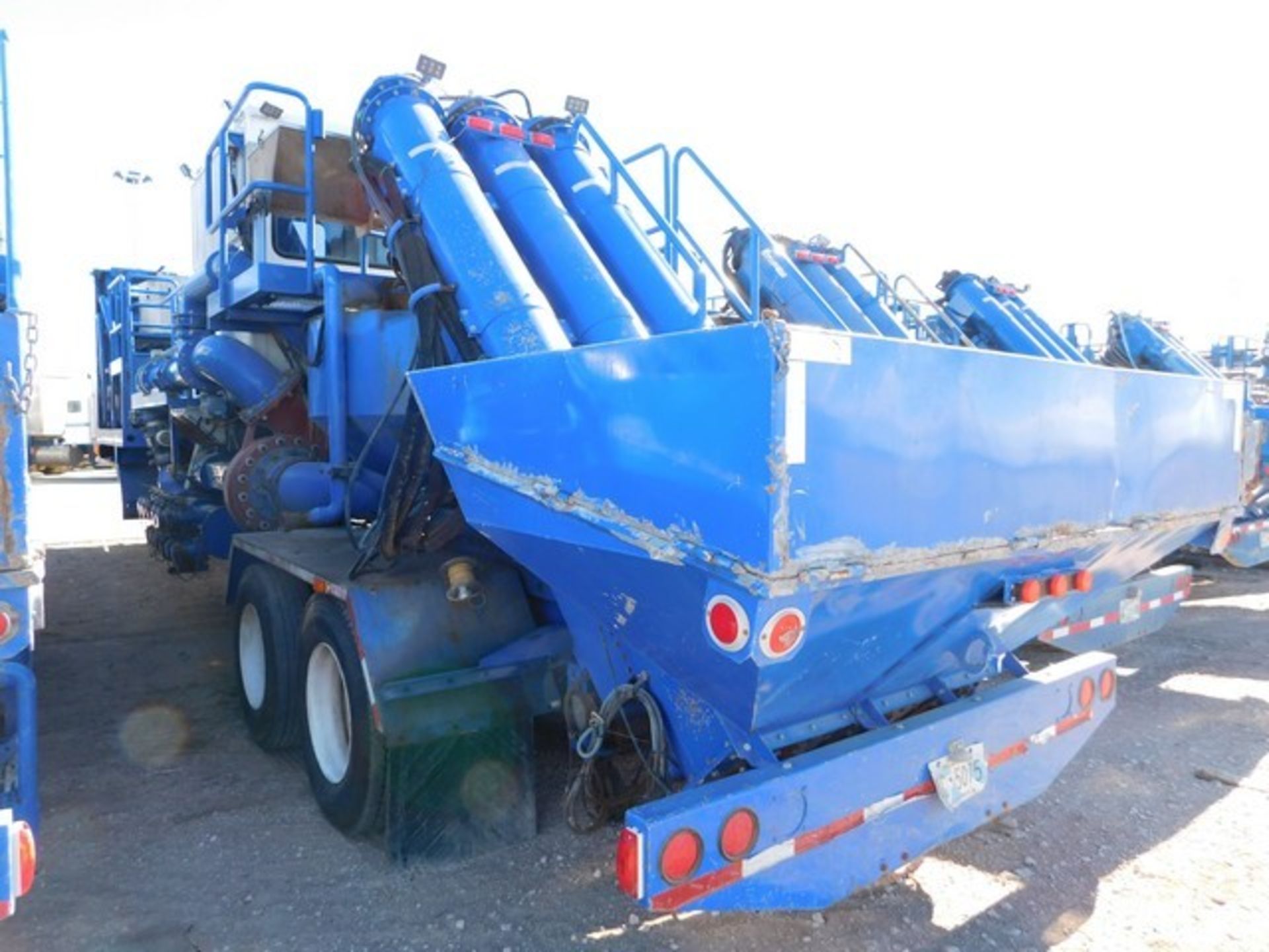 Located in YARD 2 - Odessa, TX (FBF071) 2010 PRATT T/A FRAC BLENDER TRAILER, VIN- 1P9CP4027AB343210, - Image 6 of 14