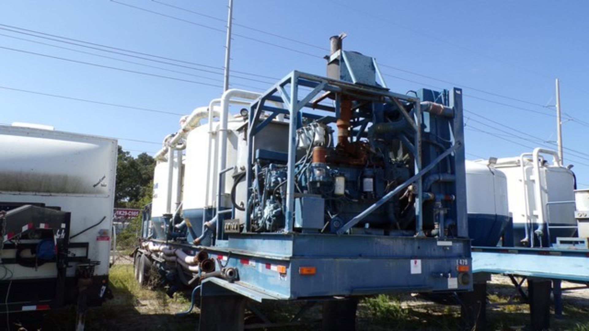 Located in YARD 19 - Wixon Valley, TX (CBF011) (X) 2006 WILCO FAB T/A 2 POD BULK CHEM MIXING - Image 2 of 2