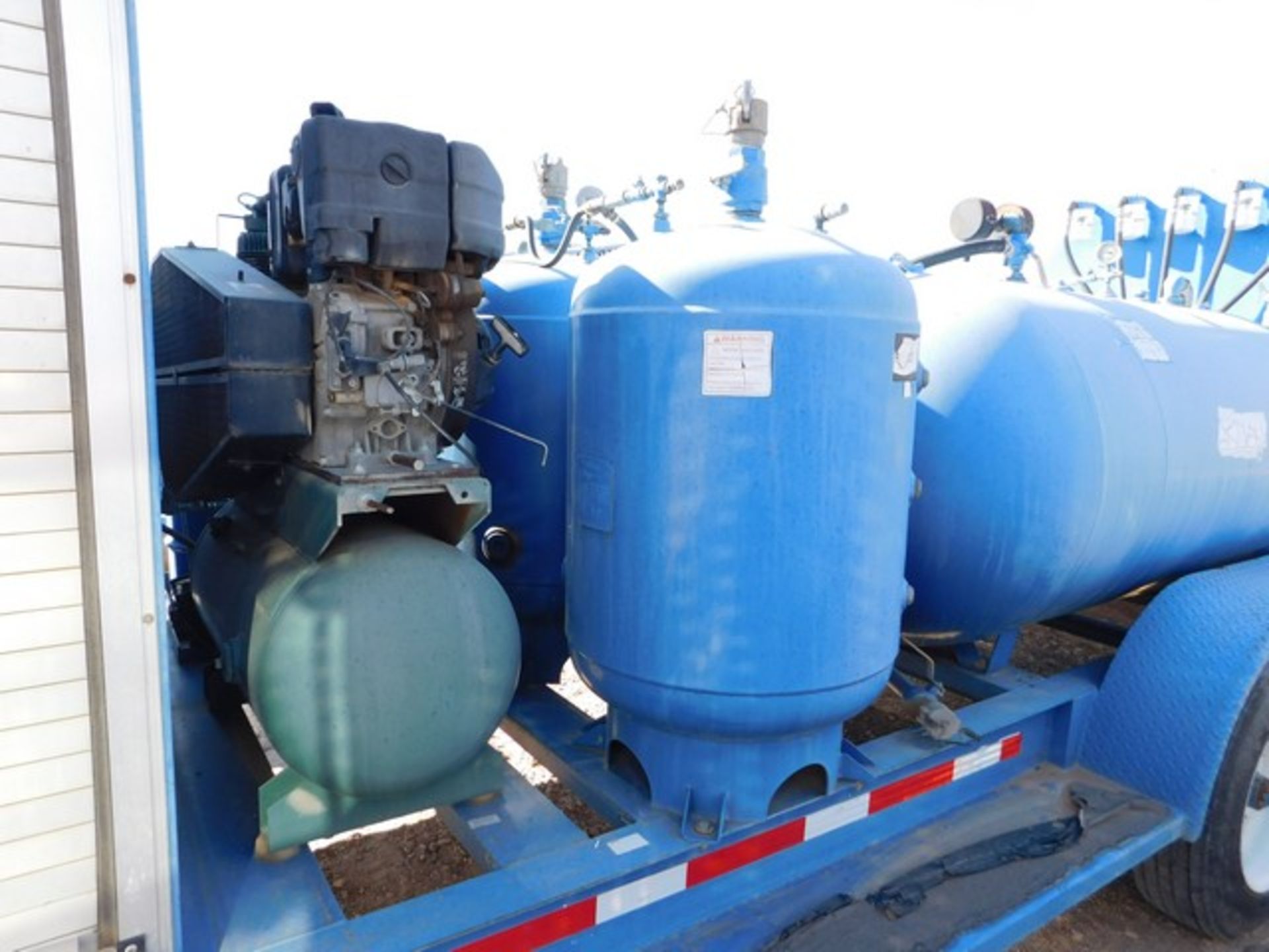 Located in YARD 2 - Odessa, TX (FUF110) (X) 2011 SAGE OIL VAC GN LUBE TRAILER, VIN- - Image 2 of 6