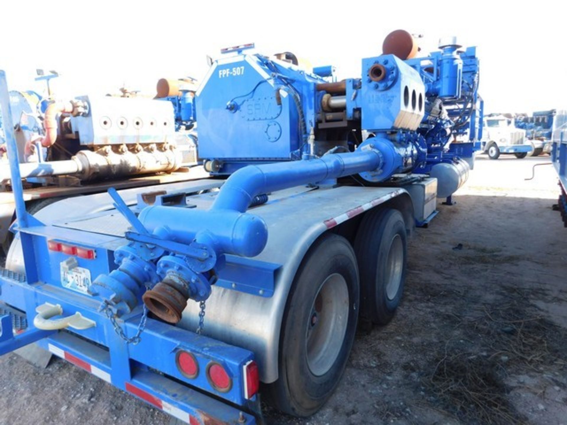 Located in YARD 2 - Odessa, TX (FPF507) 2017 SPMTWS2250 TRIPLEX FRAC PUMP, P/B CUMMINS QSK50 - Bild 9 aus 13