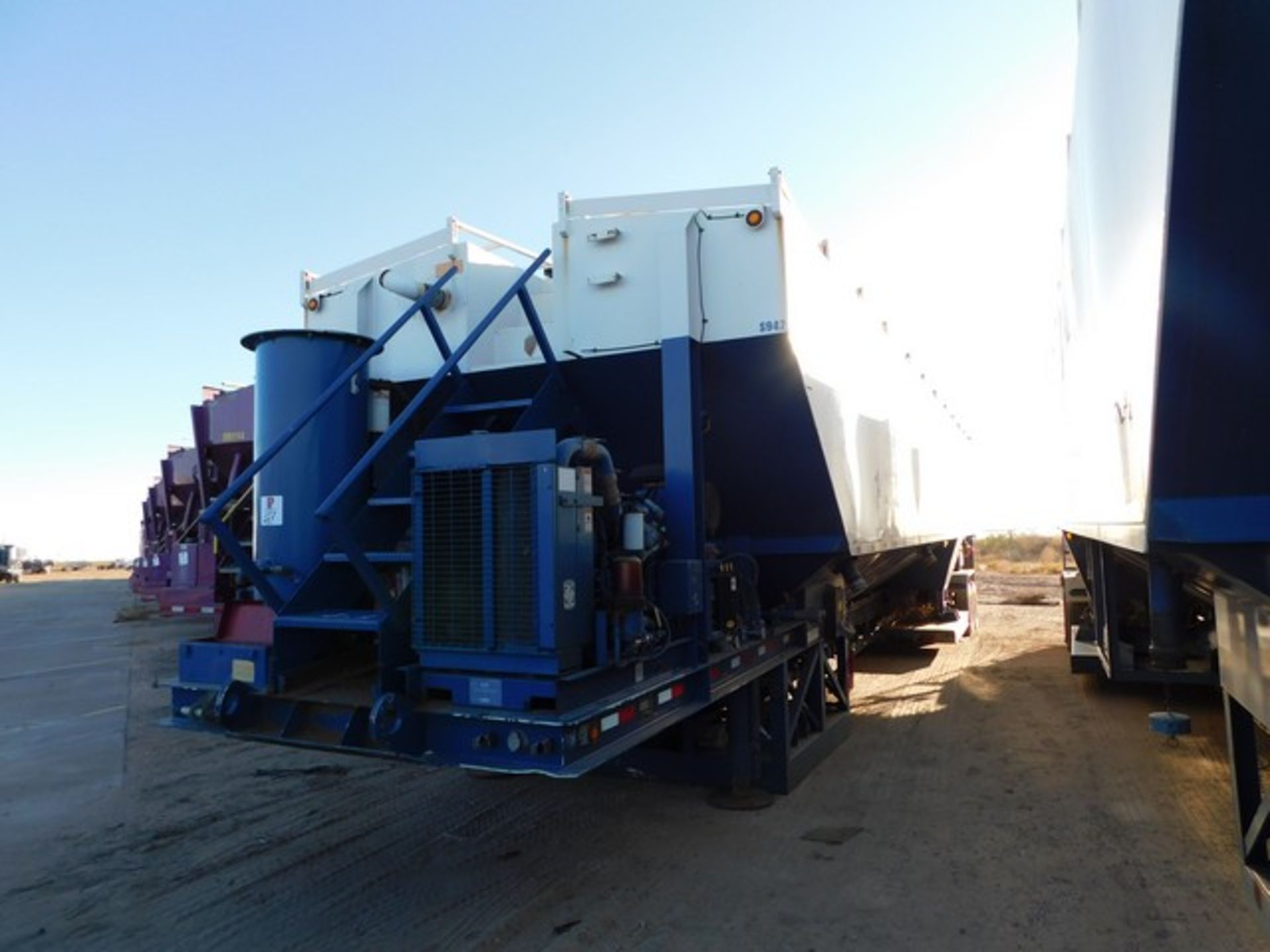 Located in YARD 2 - Odessa, TX (FSF269) 2012 APPCO SK 4000 SAND KING 4 COMPARTMENT, P/B 4 CYL DIESEL