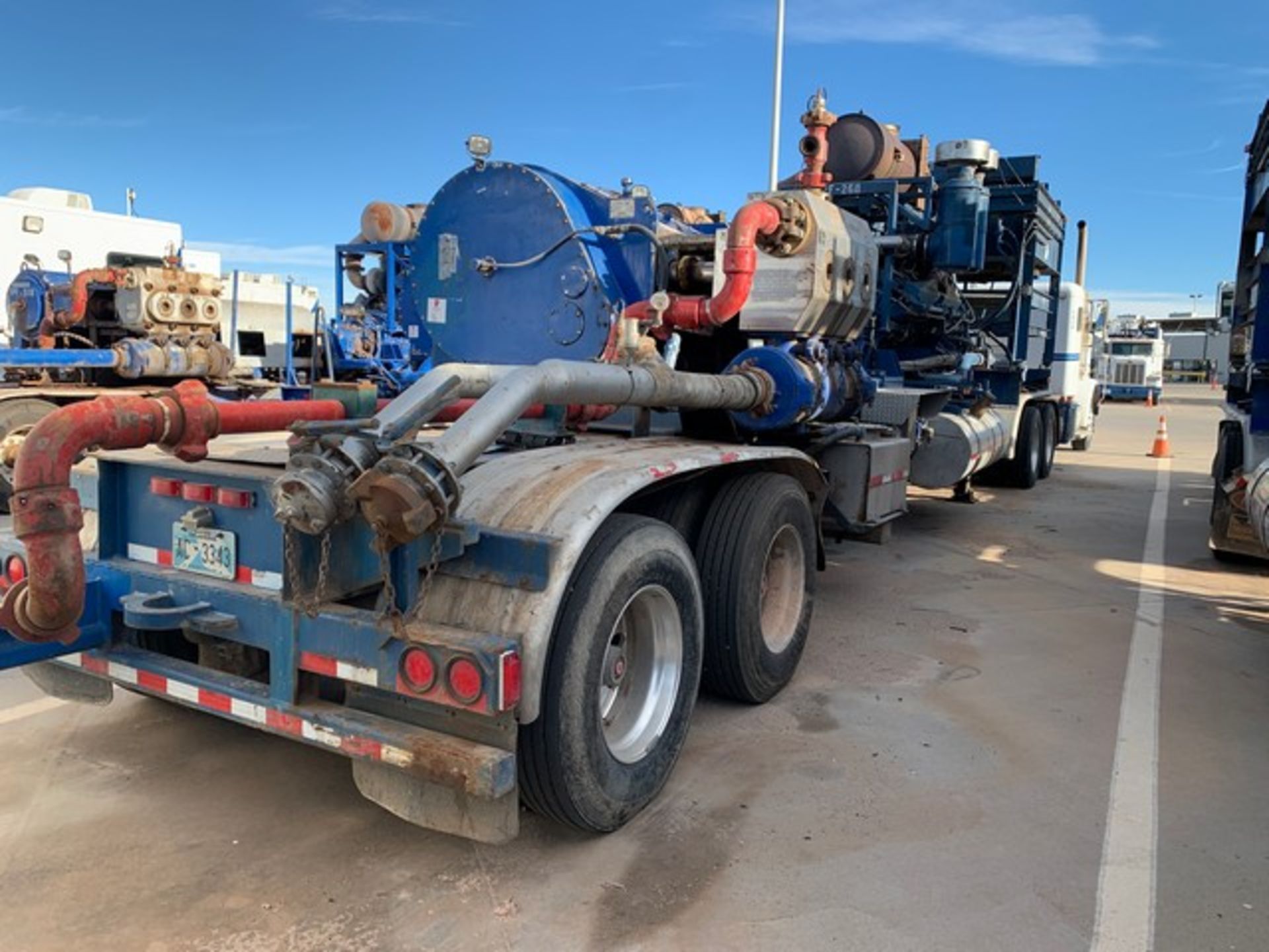 Located in YARD 2 - Odessa, TX (FPF268) 2017 GARDNER DENVER 2250T TRIPLEX FRAC PUMP, P/B CUMMINS - Image 2 of 9