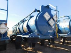 Located in YARD 2 - Odessa, TX (ATF014) (X) 2013 OVERLAND TANK 5000 GAL (3) COMPARTMENT T/A ACID