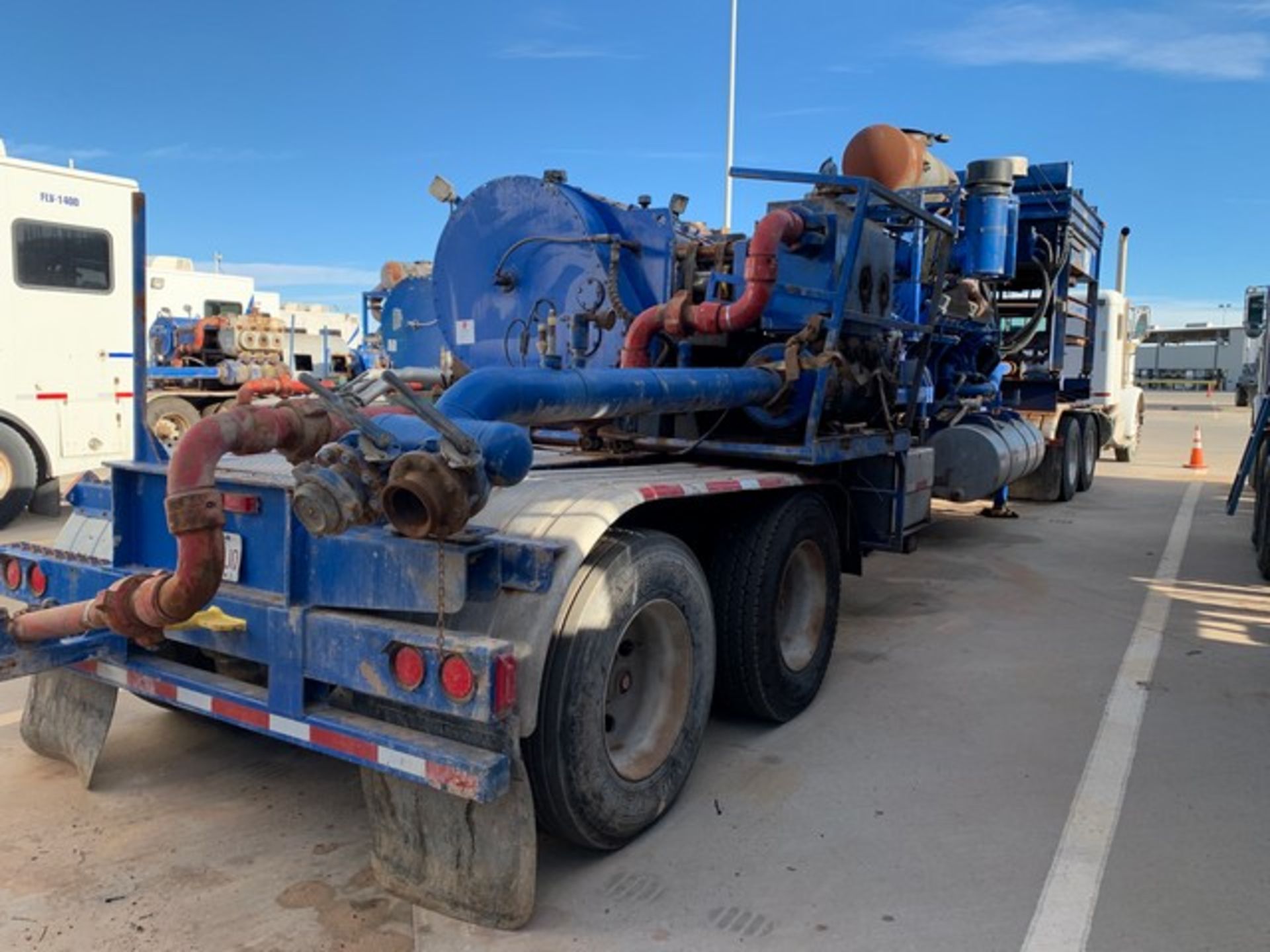 Located in YARD 2 - Odessa, TX (FPF139) 2019 GARDNER DENVER 2250T TRIPLEX FRAC PUMP, P/B CUMMINS - Image 2 of 8