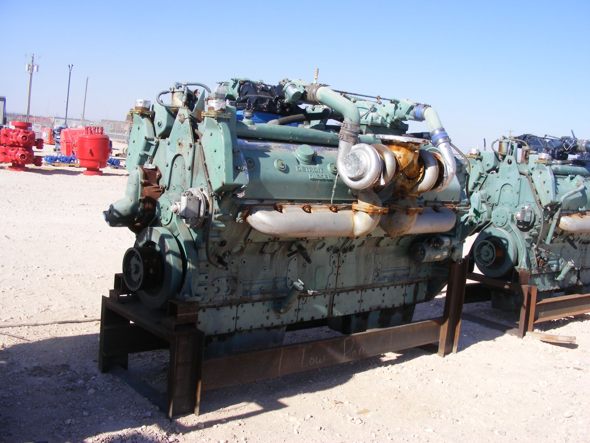 Located in YARD 1 Midland, TX 16V149 DETROIT DIESEL ENGINE CORE, SN- 16E8441 - Image 3 of 3
