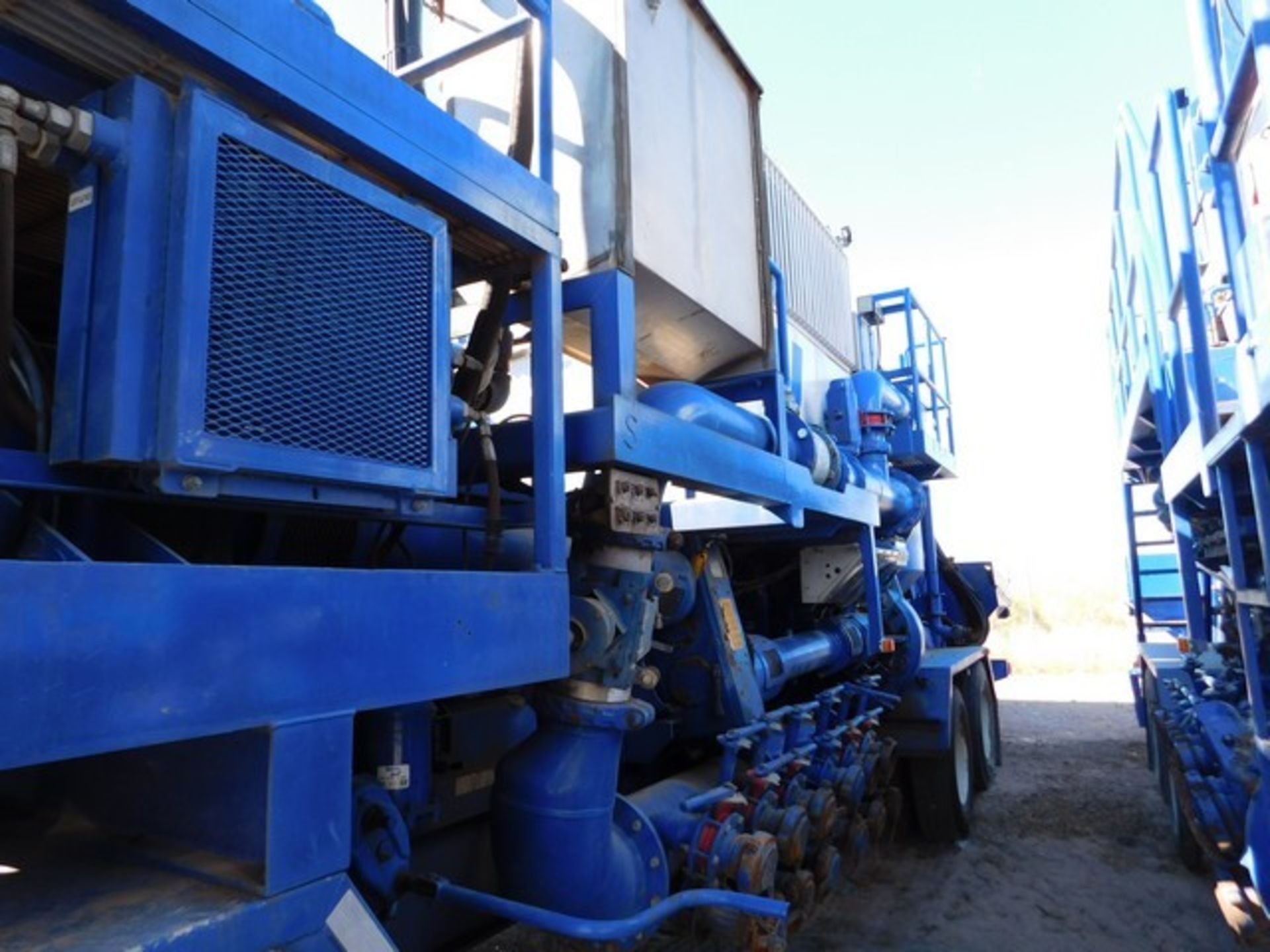 Located in YARD 2 - Odessa, TX (FBF127) 2008 KALYN T/A FRAC BLENDER TRAILER, VIN- 5DDKM362781003860, - Image 3 of 12