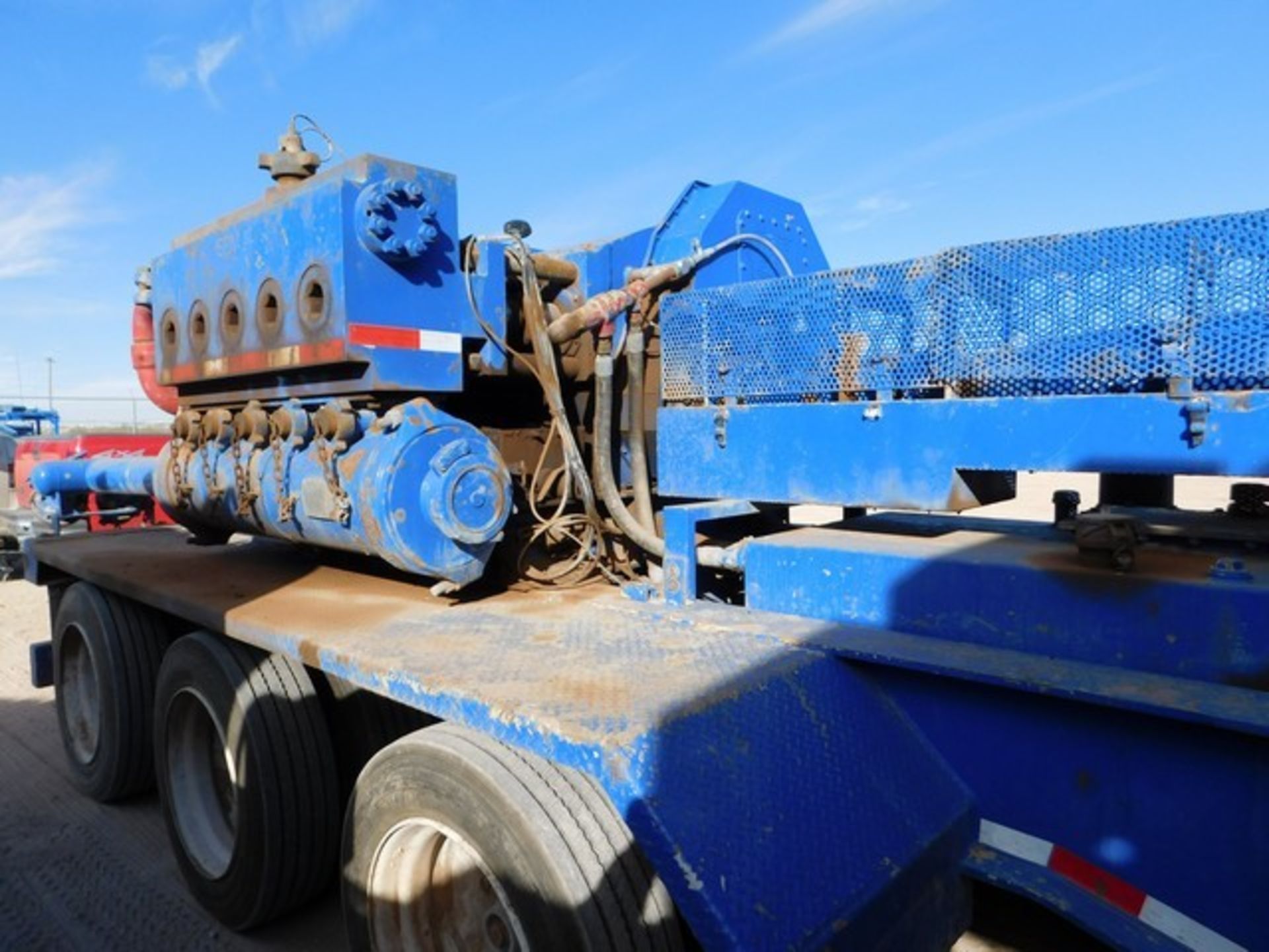 Located in YARD 2 - Odessa, TX (FPF079) 2012 SPM TWS2500 QUINTUPLEX FRAC PUMP, P/B CAT 3512C - Bild 9 aus 10