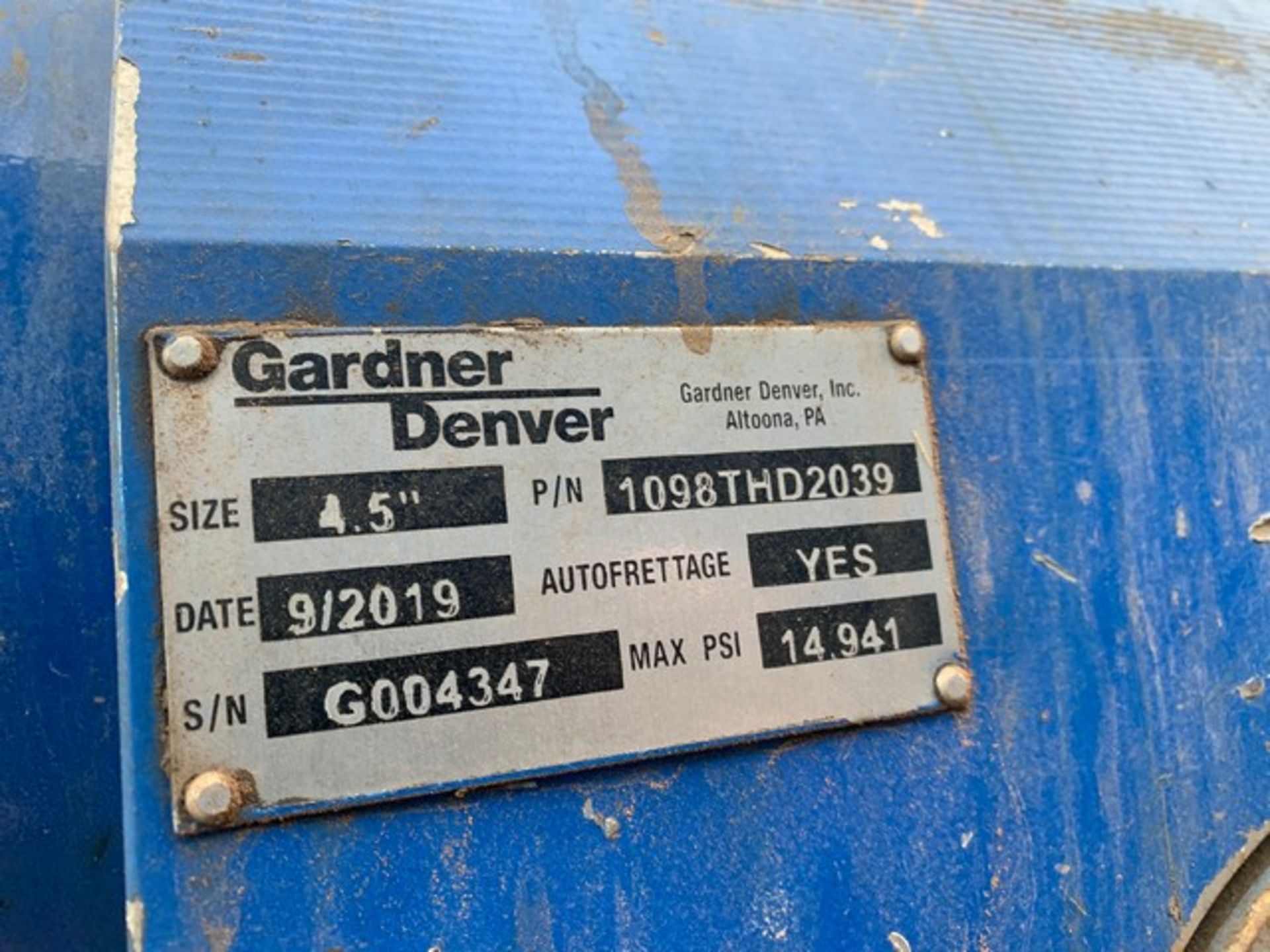 Located in YARD 2 - Odessa, TX (FPF417) 2019 GARDNER DENVER 2250T TRIPLEX FRAC PUMP, P/B CUMMINS - Bild 4 aus 9