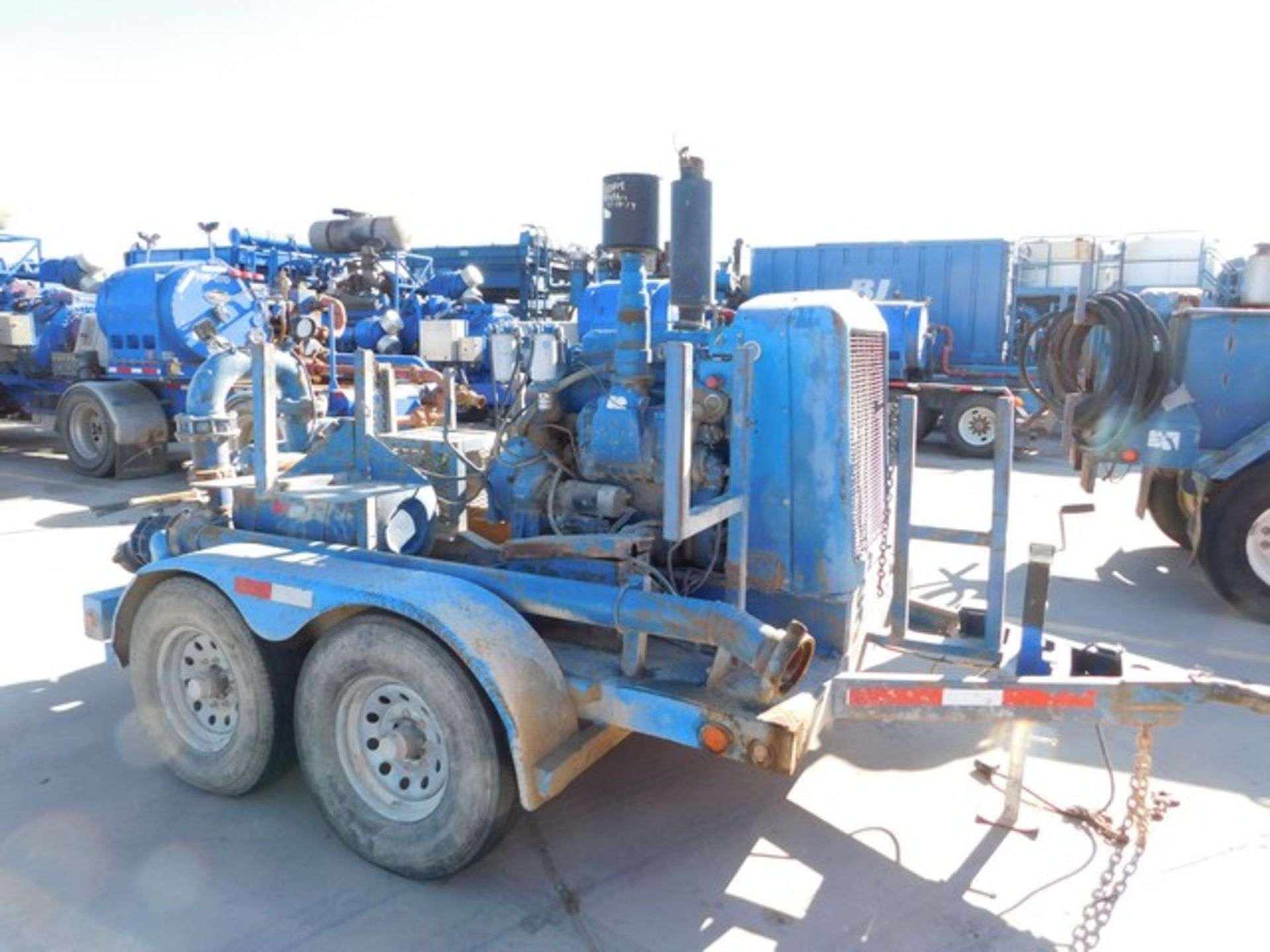 Located in YARD 2 - Odessa, TX (FUF067) MISSION 5X6 CENT PUMP, P/B DETROIT 4-71 DIESEL ENGINE, MTD - Image 6 of 6