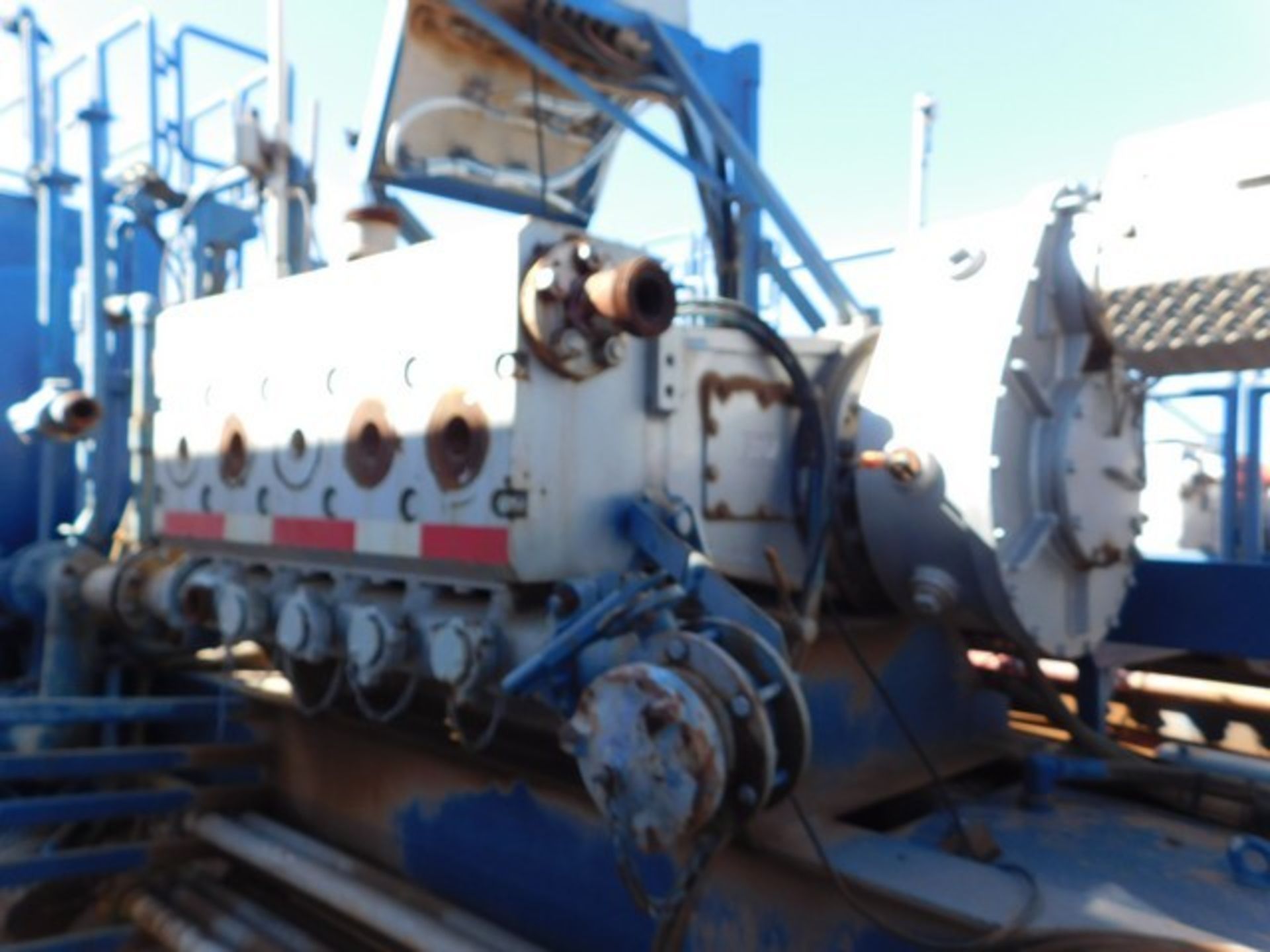 Located in YARD 2 - Odessa, TX (APF007) (X) 2012 SPM QWS1000S QUINTUPLEX ACID PUMP, P/B CUMMINS 6 - Image 2 of 12