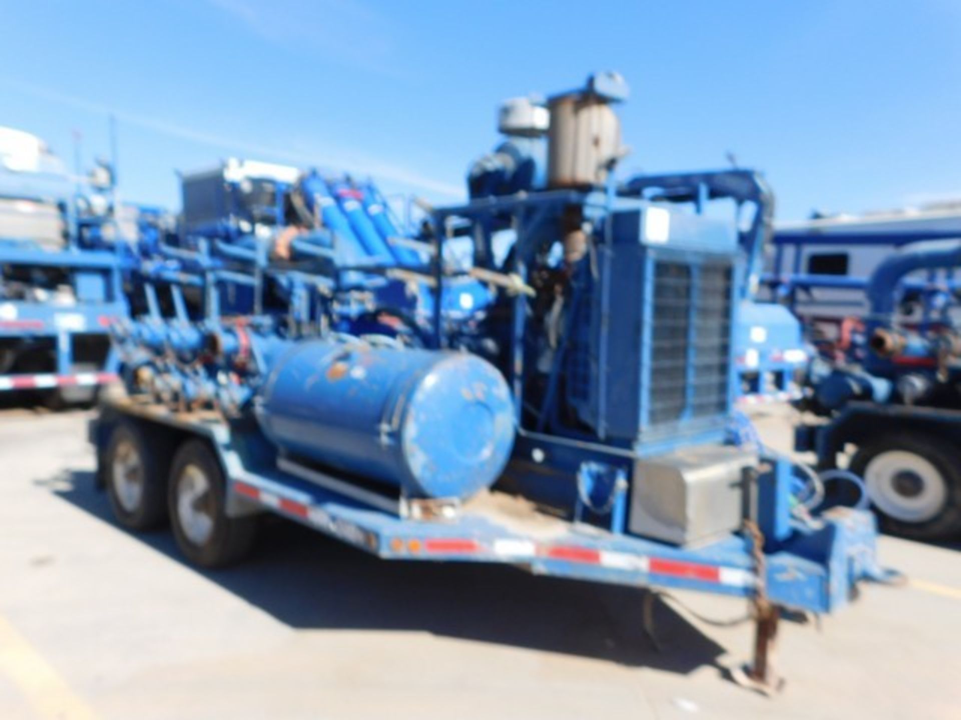 Located in YARD 2 - Odessa, TX (FPS040) (X) 2012 KEYSTONE CENT BOOST PUMP TRAILER, VIN- - Image 2 of 4