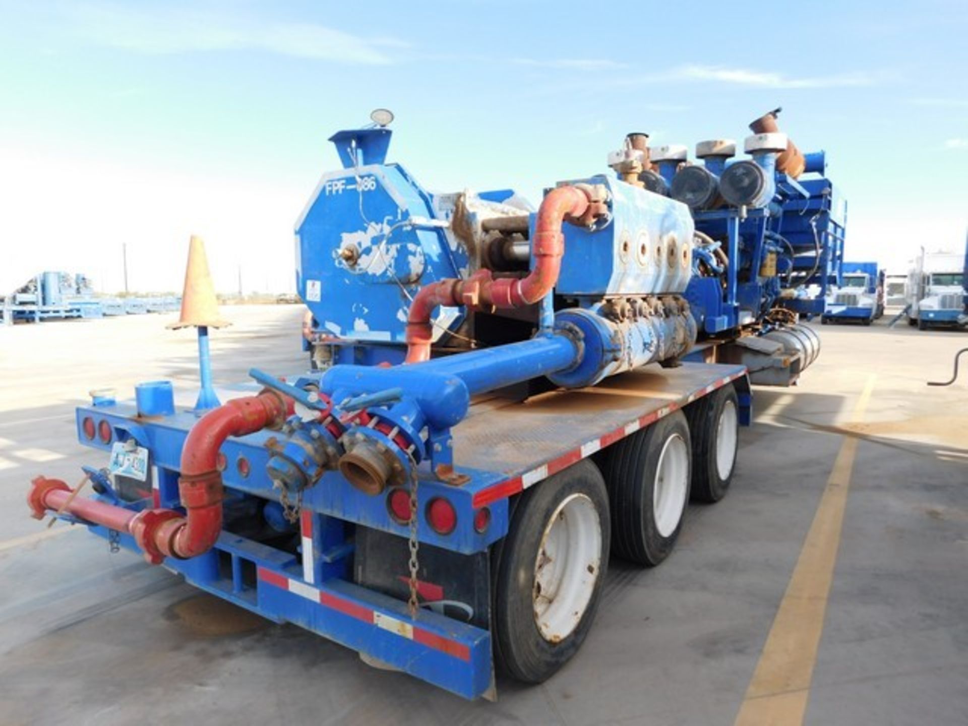 Located in YARD 2 - Odessa, TX (FPF086) 2018 SPMQWS2500 QUINTUPLEX FRAC PUMP, P/B CAT 3512C DIESEL - Image 5 of 12