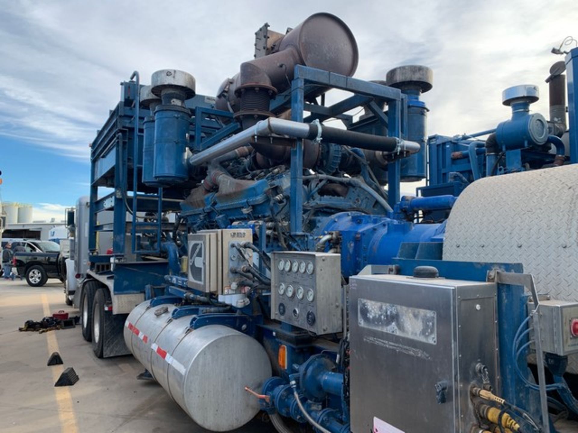 Located in YARD 2 - Odessa, TX (FPF417) 2019 GARDNER DENVER 2250T TRIPLEX FRAC PUMP, P/B CUMMINS - Bild 9 aus 9