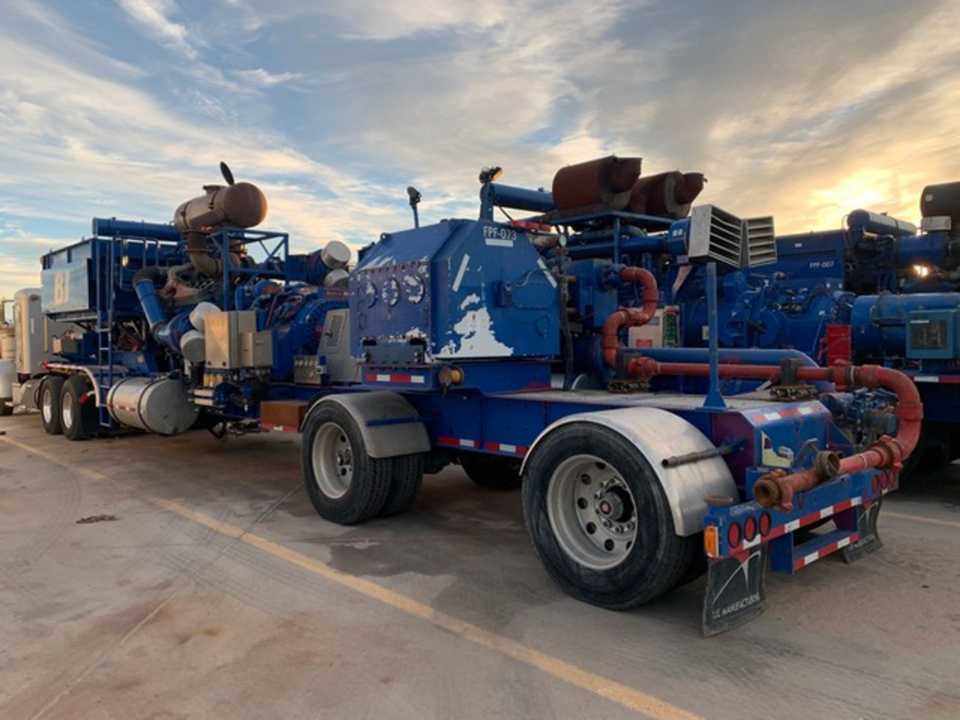 Located in YARD 2 - Odessa, TX (FPF073) 2012 SPM TWS2400 TRIPLEX FRAC PUMP, P/B CUMMINS QSK50 DIESEL