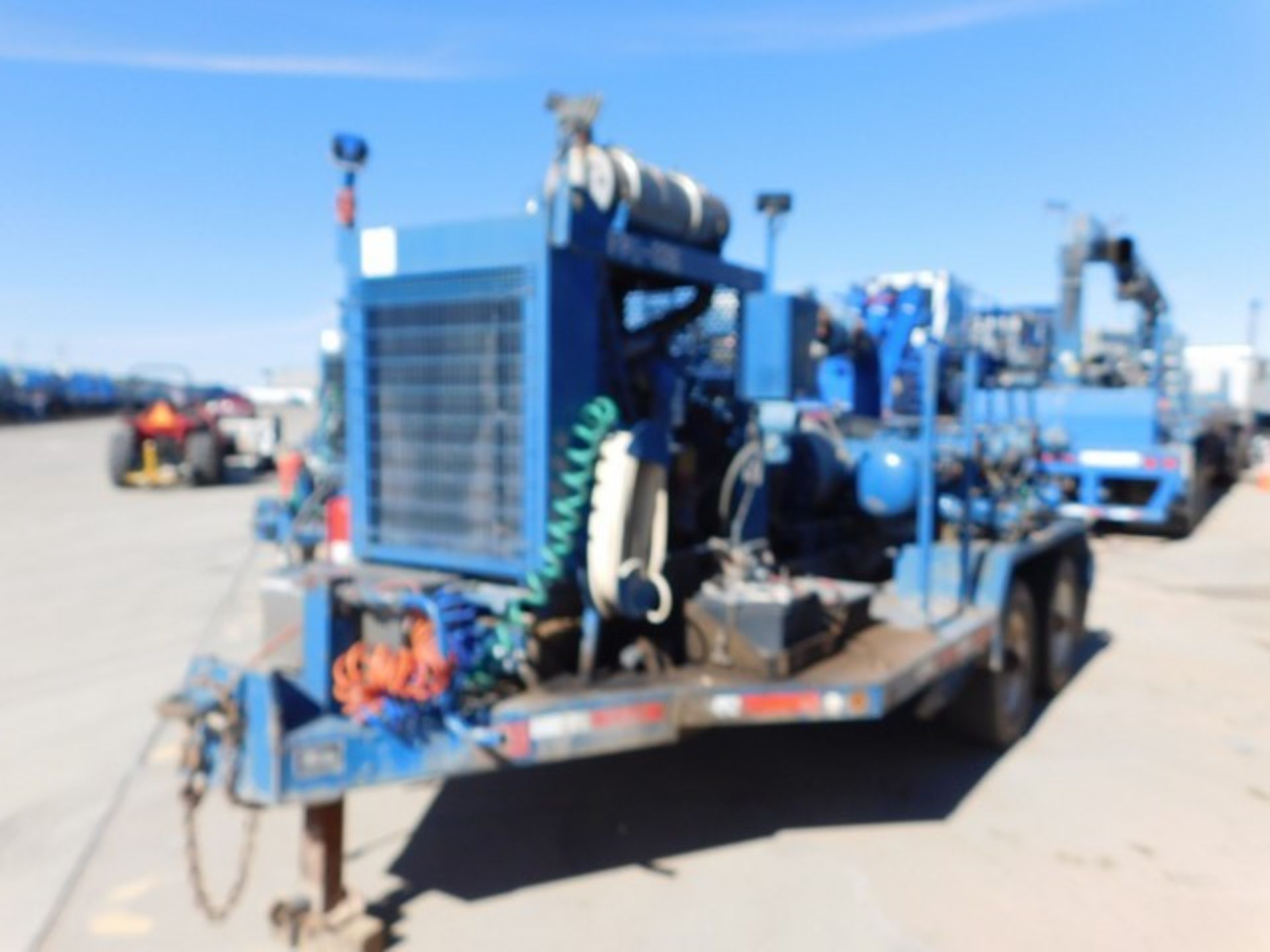 Located in YARD 2 - Odessa, TX (FPS026) (X) 2012 ORS CENT BOOST PUMP TRAILER, VIN-