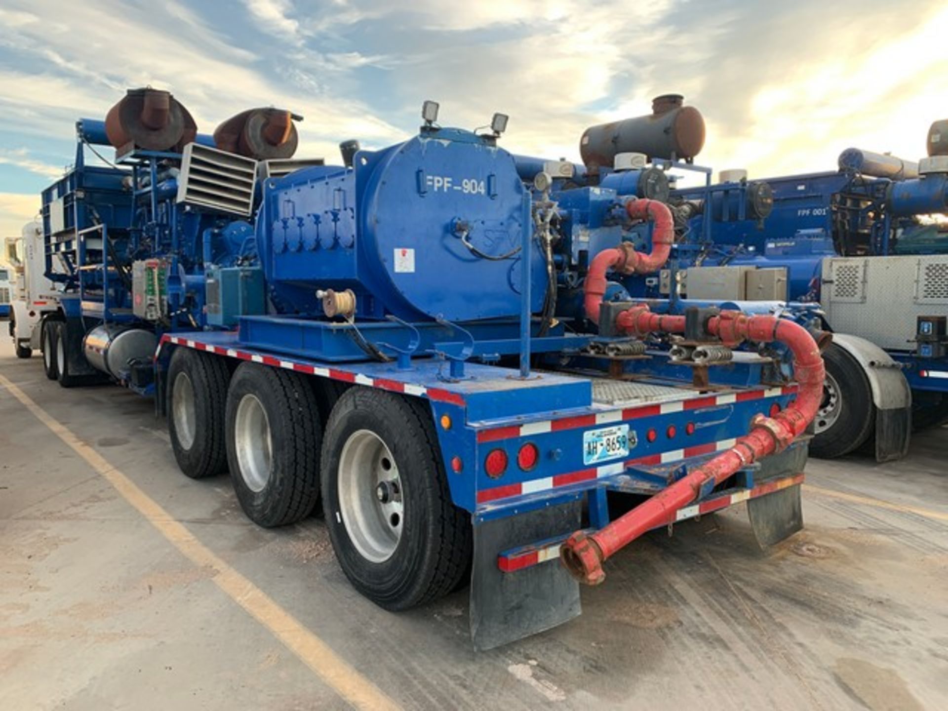 Located in YARD 2 - Odessa, TX (FPF904) 2019 SPM QWS2500 QUINTUPLEX FRAC PUMP, P/B CAT 3512C