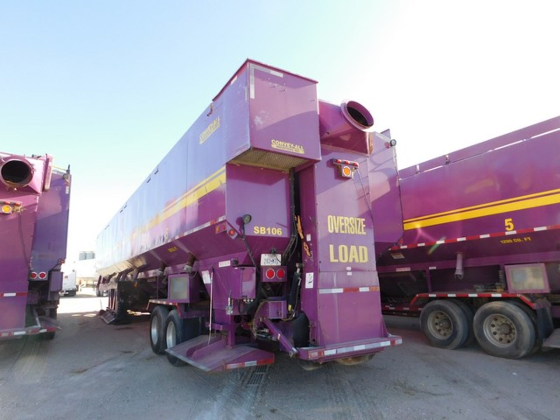 Located in YARD 2 - Odessa, TX (FSF006) 2011 CONVEY ALL SK4000 SAND KING, SN- 2610106143, HYDRAULICS - Bild 4 aus 4