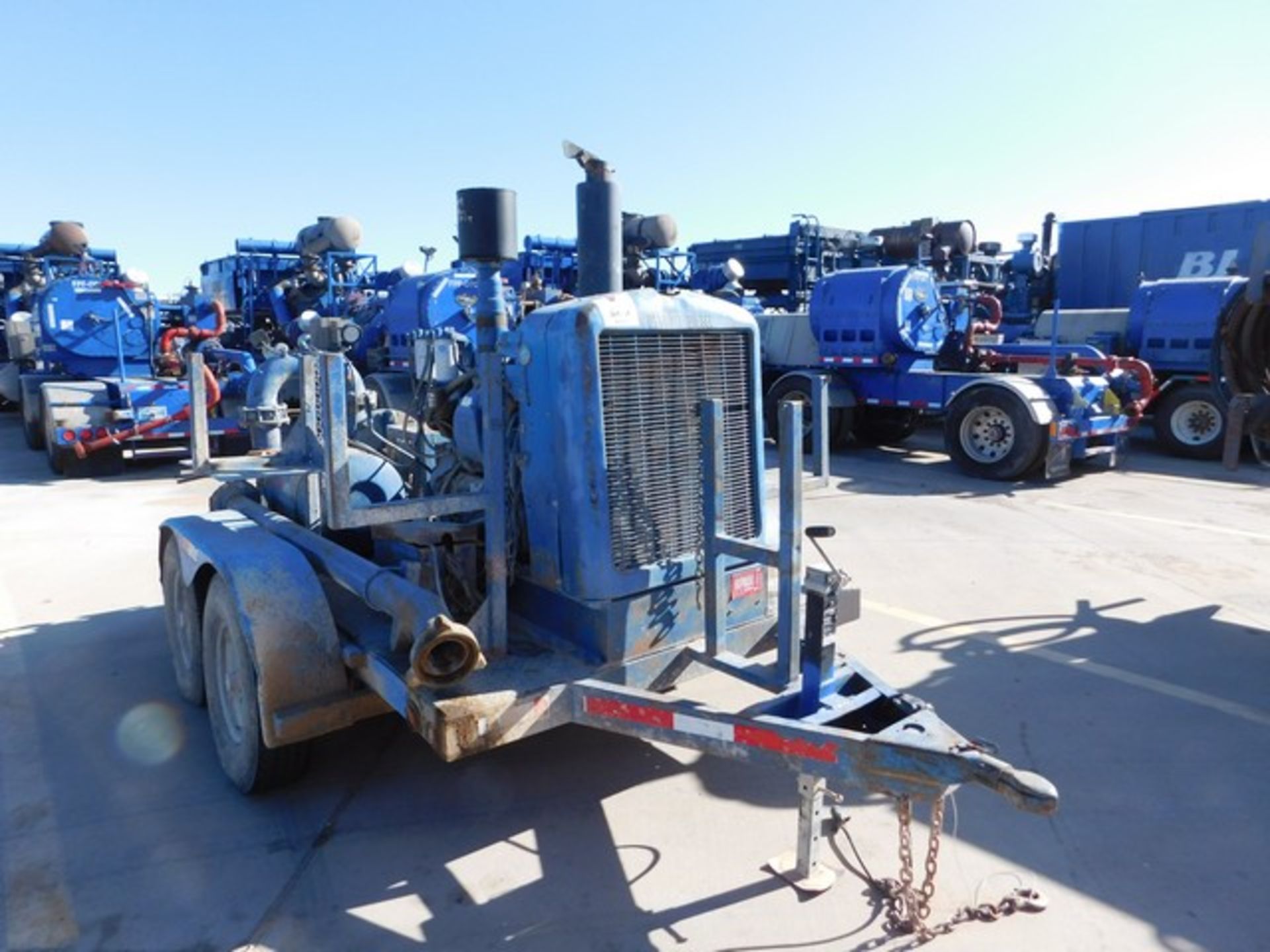 Located in YARD 2 - Odessa, TX (FUF067) MISSION 5X6 CENT PUMP, P/B DETROIT 4-71 DIESEL ENGINE, MTD