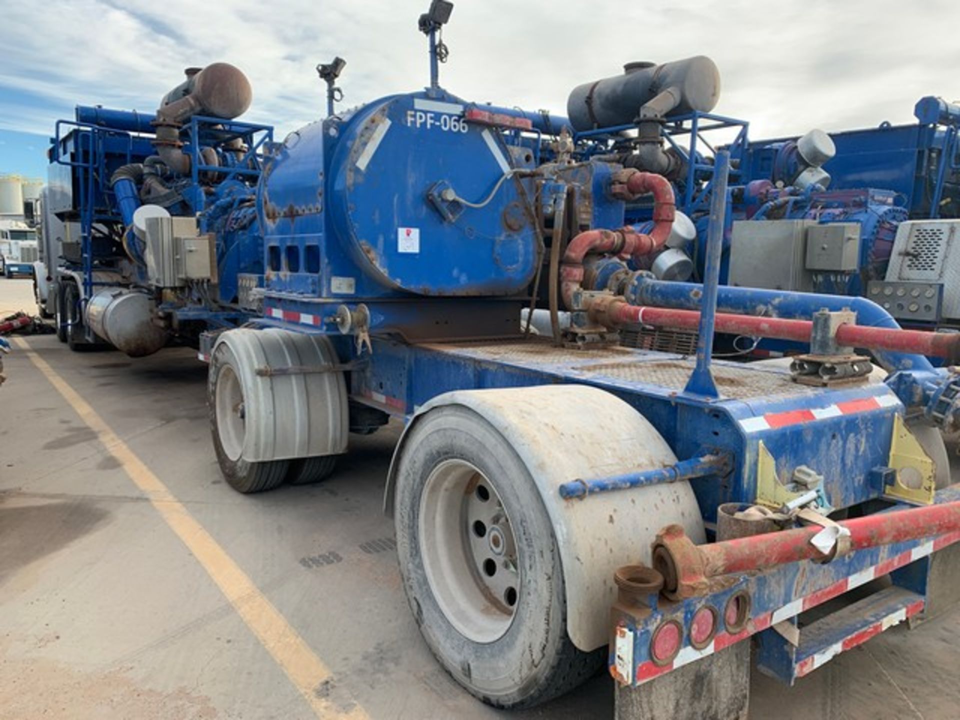 Located in YARD 2 - Odessa, TX (FPF066) 2012 GARDNER DENVER 2250T TRIPLEX FRAC PUMP, P/B CUMMINS