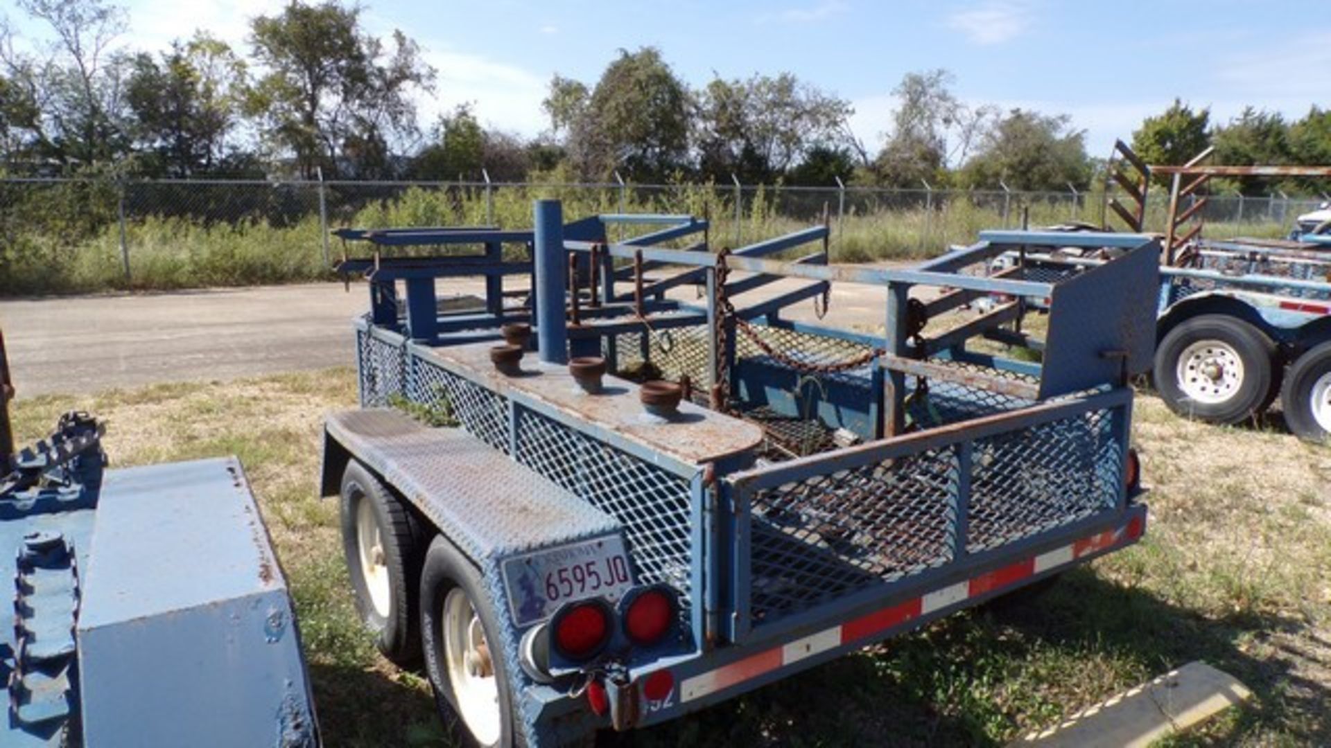 Located in YARD 19 - Wixon Valley, TX (FUT045) 1977 T/A 5' X 10' BP TOOL TRAILER, VIN- J7726458, - Image 2 of 2