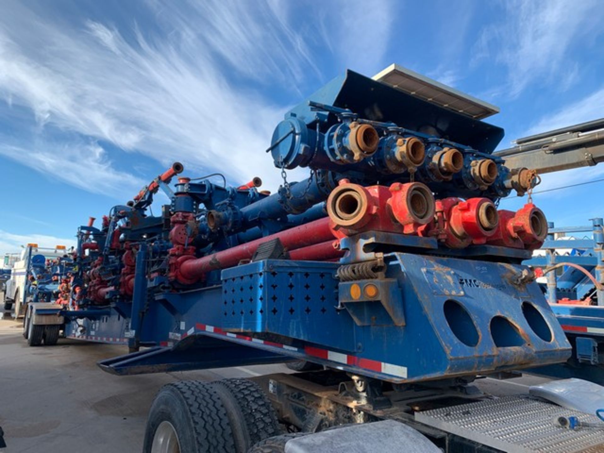 Located in YARD 2 - Odessa, TX (FIF075) 2014 MERTZ T/A 10 STATION MANIFOLD TRAILER, VIN- - Image 3 of 4