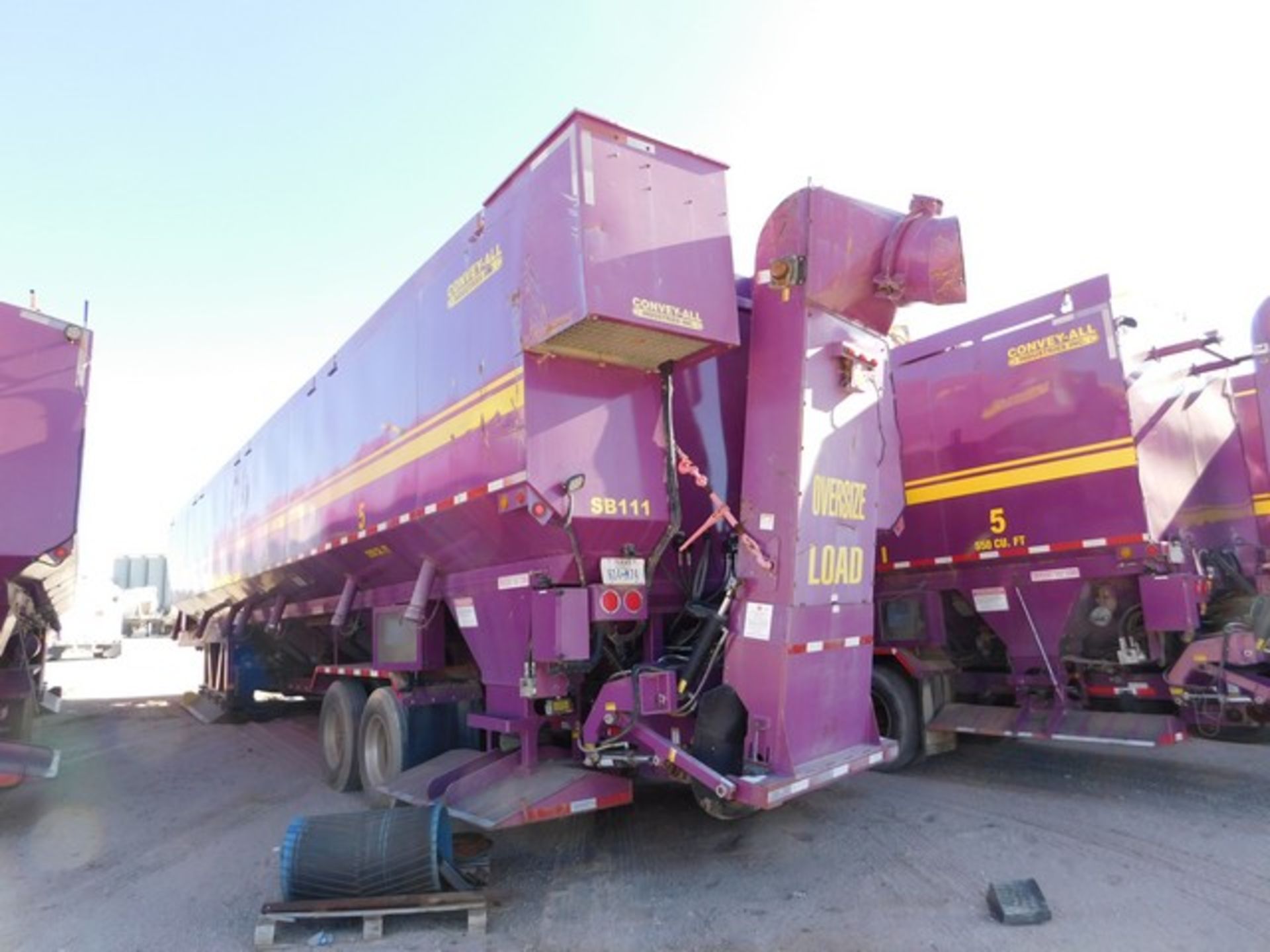 Located in YARD 2 - Odessa, TX (FSF011) (X) 2012 CONVEY ALL SK4000 SAND KING, SN- 2001116187, - Bild 5 aus 5