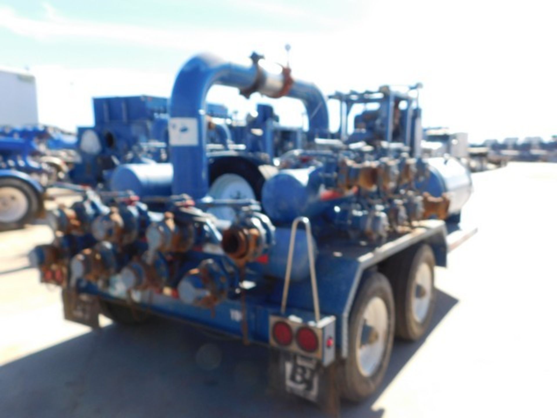 Located in YARD 2 - Odessa, TX (FPS032) (X) 2012 ORS CENT BOOST PUMP TRAILER, VIN- W/ MISSION MAGNUM - Image 2 of 4