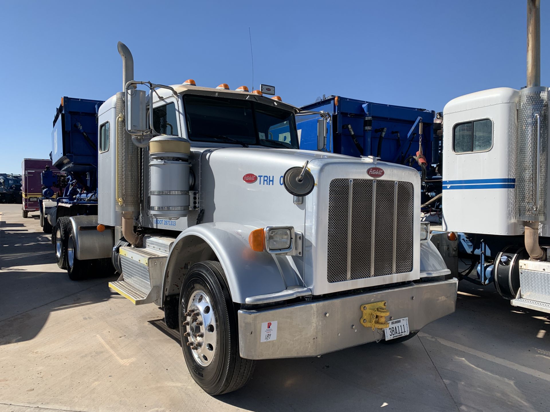 Located in YARD 2 - Odessa, TX (TRH005) (X) 2013 PETERBILT 367 T/A SLEEPER HAUL TRUCK, VIN-