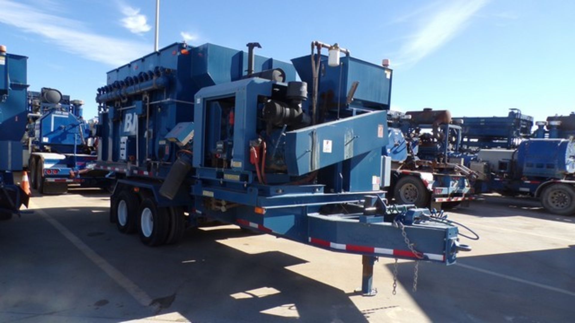 Located in YARD 2 - Odessa, TX (FSF420) (X) 2015 BGRS DOVE DC24LPTDH, PORTABLE DUST COLLECTOR,