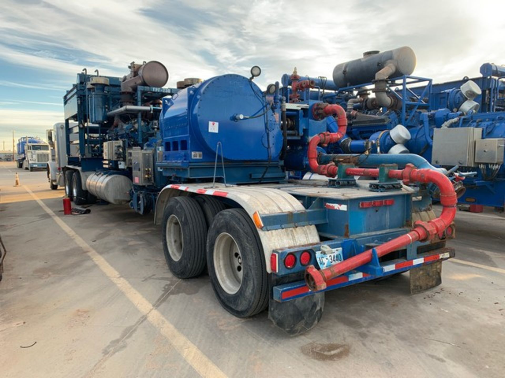 Located in YARD 2 - Odessa, TX (FPF730) 2020 GARDNER DENVER 2250T TRIPLEX FRAC PUMP, P/B CUMMINS