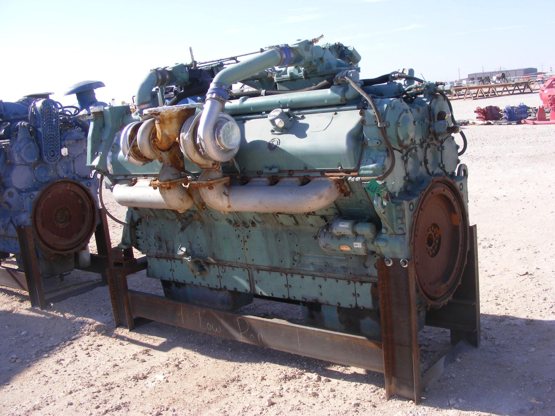 Located in YARD 1 Midland, TX 16V149 DETROIT DIESEL ENGINE CORE, SN- 16E8441 - Image 2 of 3