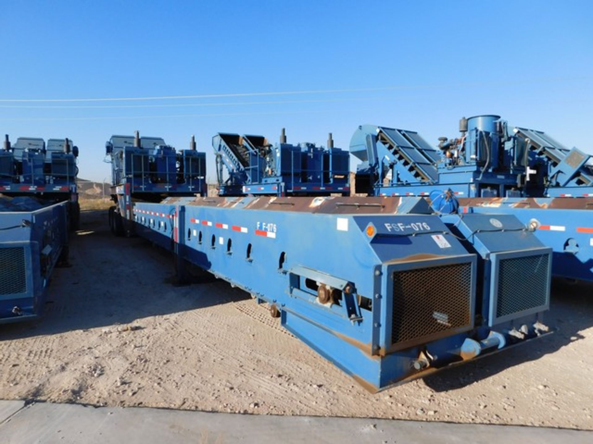 Located in YARD 2 - Odessa, TX (FSF076) (X) 2014 KEYSTONE STBDD30 DUAL SAND CONVEYOR, VIN-