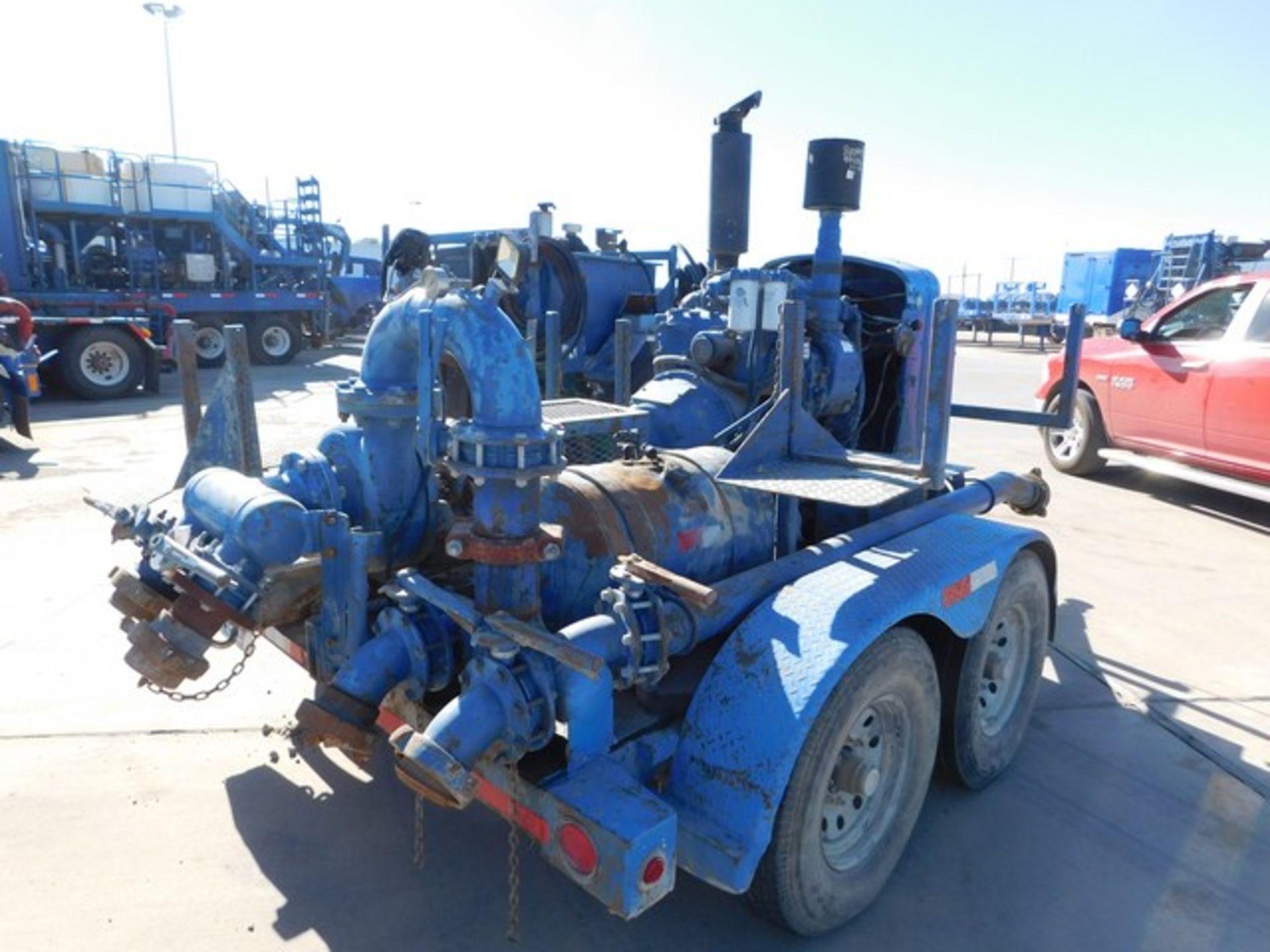 Located in YARD 2 - Odessa, TX (FUF067) MISSION 5X6 CENT PUMP, P/B DETROIT 4-71 DIESEL ENGINE, MTD - Image 5 of 6