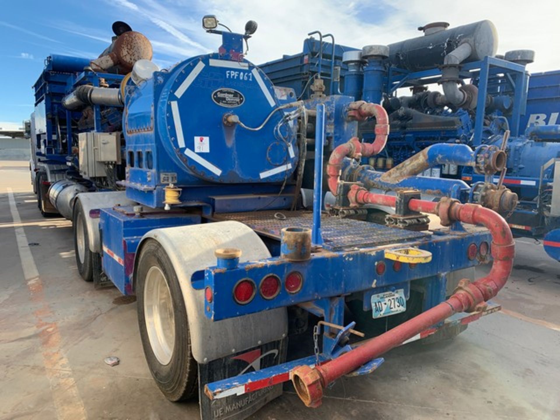 Located in YARD 2 - Odessa, TX (FPF061) 2017 GARDNER DENVER 2250T TRIPLEX FRAC PUMP, P/B CUMMINS