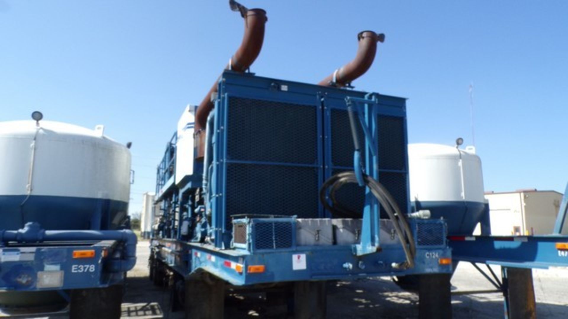 Located in YARD 19 - Wixon Valley, TX (CPF023) (X) 2005 KALYN SIEBERT T/A DBL PUMP CEMENT TRAILER,