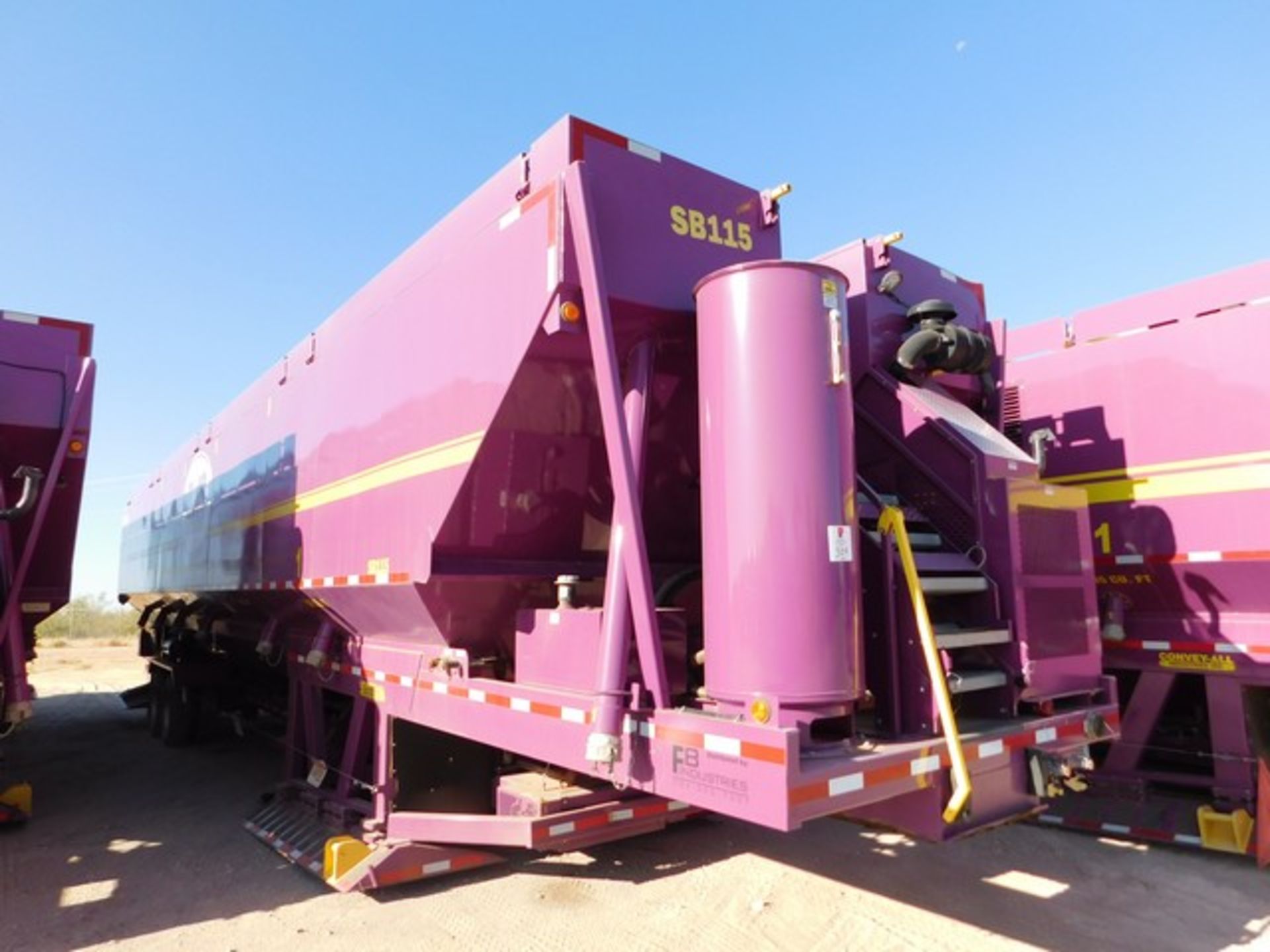 Located in YARD 2 - Odessa, TX (FSF015) (X) 2015 CONVEY ALL SK4013 SAND KING, SN- 1405146497,