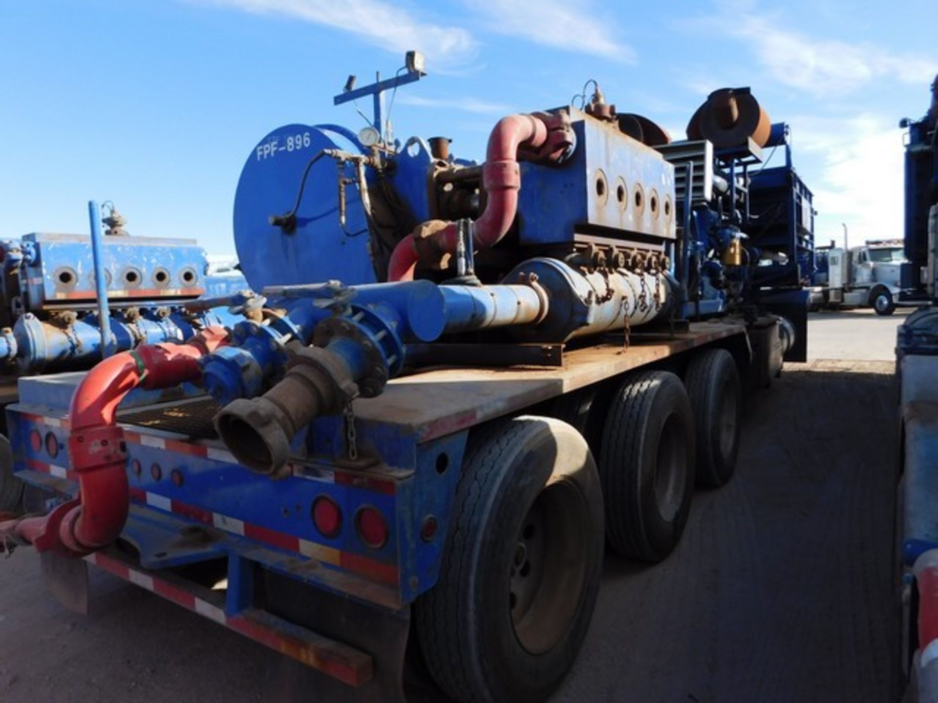 Located in YARD 2 - Odessa, TX (FPF896) 2014 JMAC 2510 QUINTUPLEX FRAC PUMP, P/B CAT 3512C DIESEL - Bild 8 aus 12