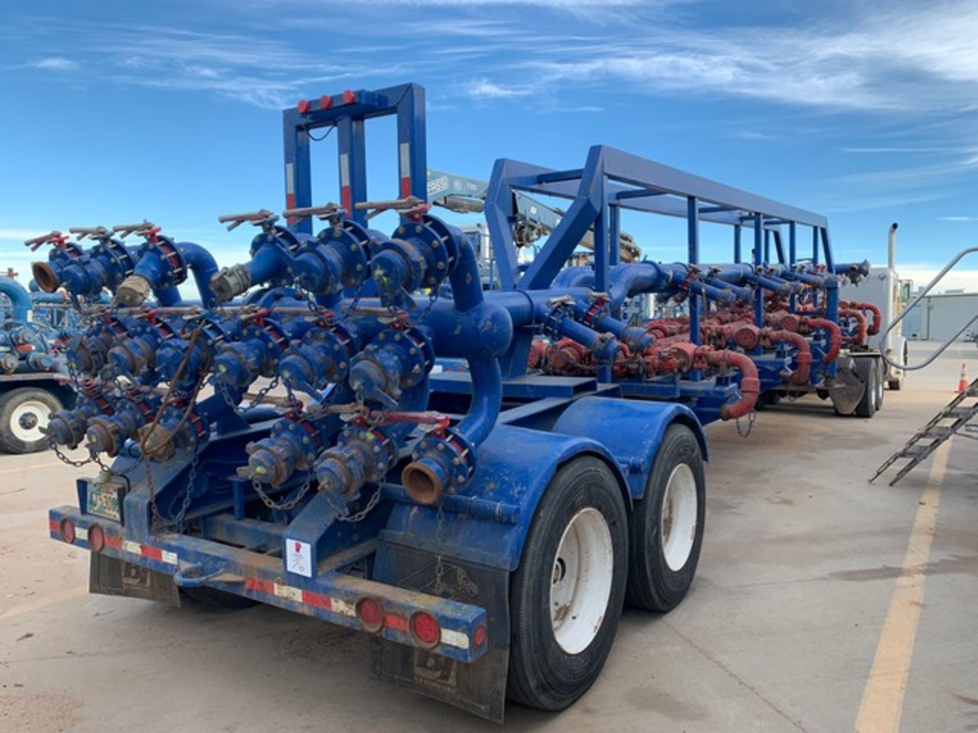 Located in YARD 2 - Odessa, TX (FIF045) 2011 WORLEY T/A 10 STATION SPM IRON MANIFOLD TRAILER, VIN- - Image 2 of 4