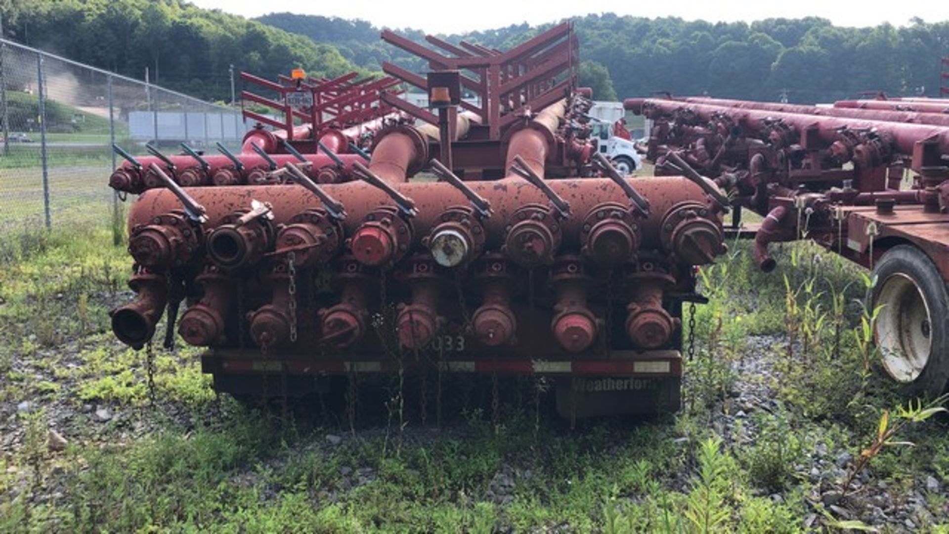 Located in YARD 6 - Buckhannon, WV (802) (X) BO'S BETTER BUILT HIGH PRESSURE S/A MANIFOLD TRAILER, - Image 2 of 4