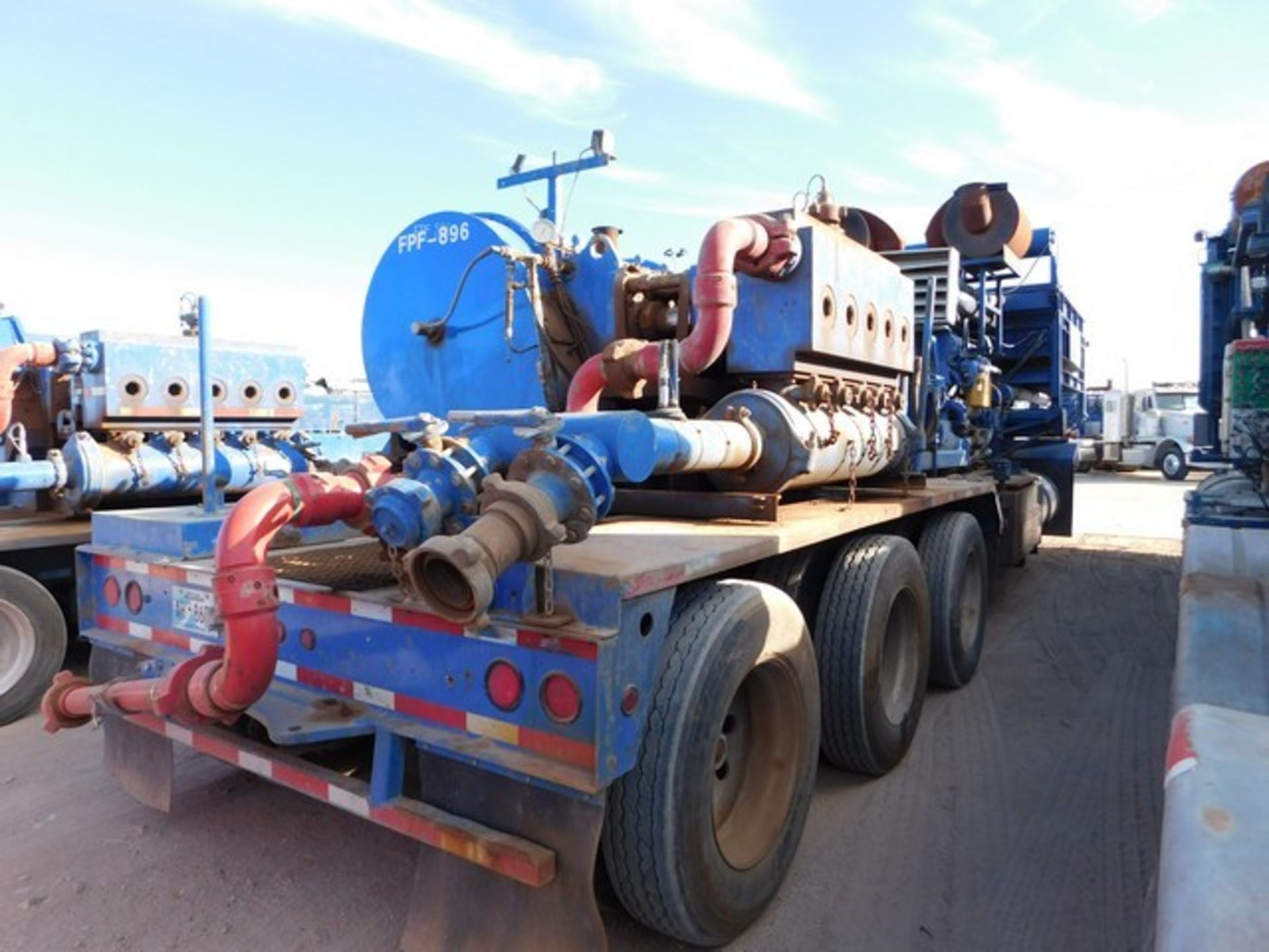 Located in YARD 2 - Odessa, TX (FPF896) 2014 JMAC 2510 QUINTUPLEX FRAC PUMP, P/B CAT 3512C DIESEL - Bild 7 aus 12