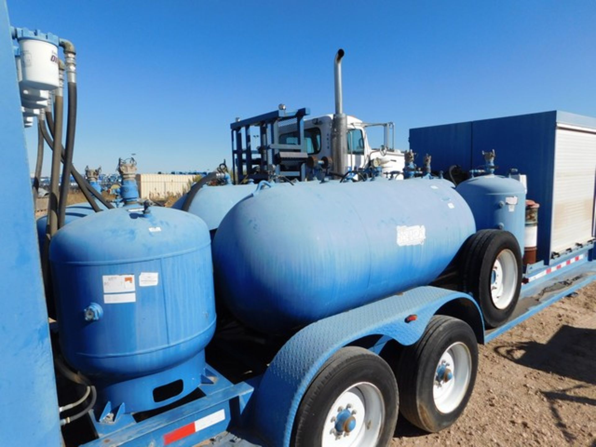 Located in YARD 2 - Odessa, TX (FUF110) (X) 2011 SAGE OIL VAC GN LUBE TRAILER, VIN- - Image 5 of 6