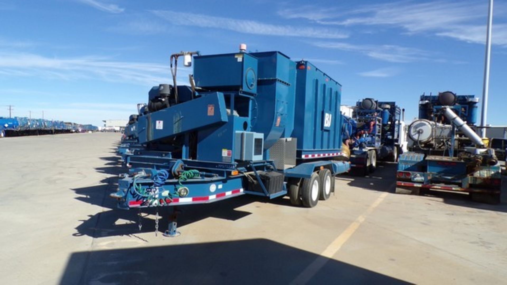 Located in YARD 2 - Odessa, TX (FSF420) (X) 2015 BGRS DOVE DC24LPTDH, PORTABLE DUST COLLECTOR, - Image 2 of 4