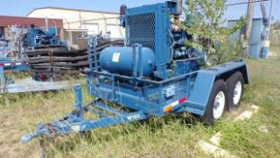Located in YARD 19 - Wixon Valley, TX (W152) SHOPBUILT 6' X 12' T/A BP COMPRESSOR TRAILER, W/