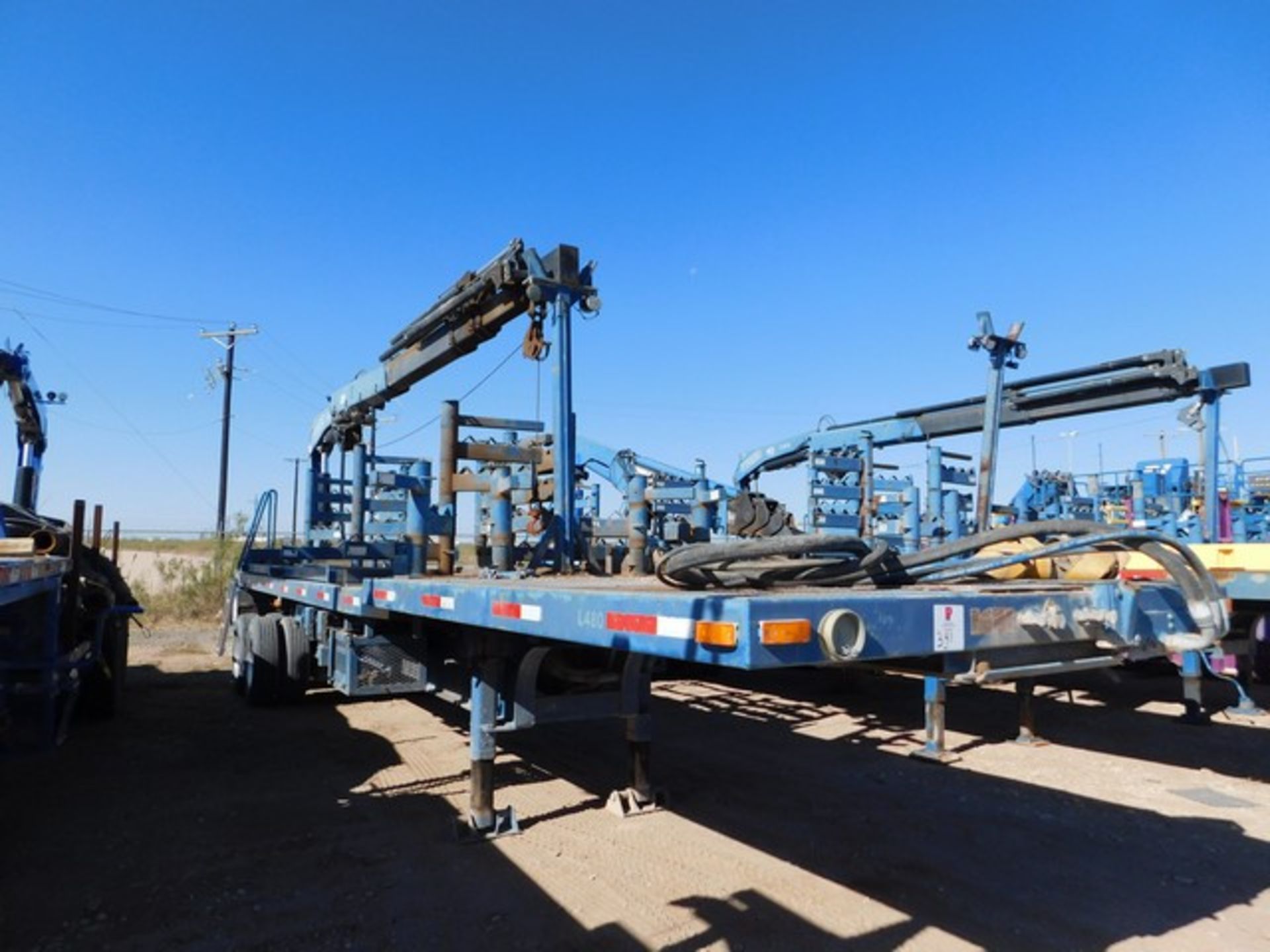 Located in YARD 2 - Odessa, TX (FIB025) (X) 2010 PRATT INDUSTRIES STEP DECK 42' T/A HARDLINE