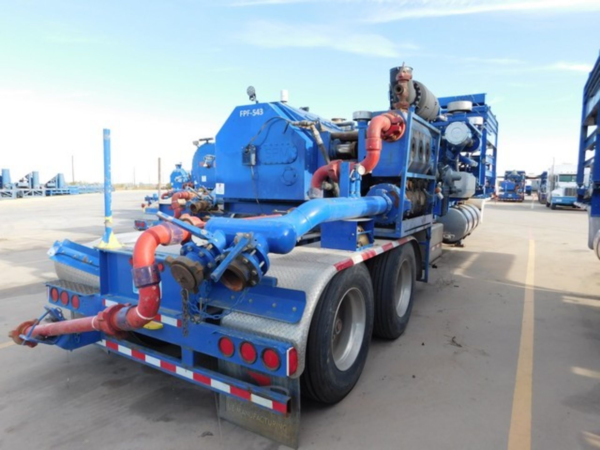 Located in YARD 2 - Odessa, TX (FPF543) 2017 SPMTWS2250 TRIPLEX FRAC PUMP, P/B DETROIT 12V4000 - Image 6 of 10