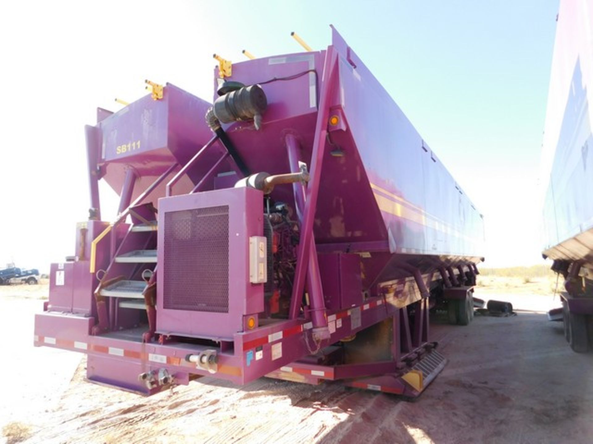 Located in YARD 2 - Odessa, TX (FSF011) (X) 2012 CONVEY ALL SK4000 SAND KING, SN- 2001116187, - Image 2 of 5