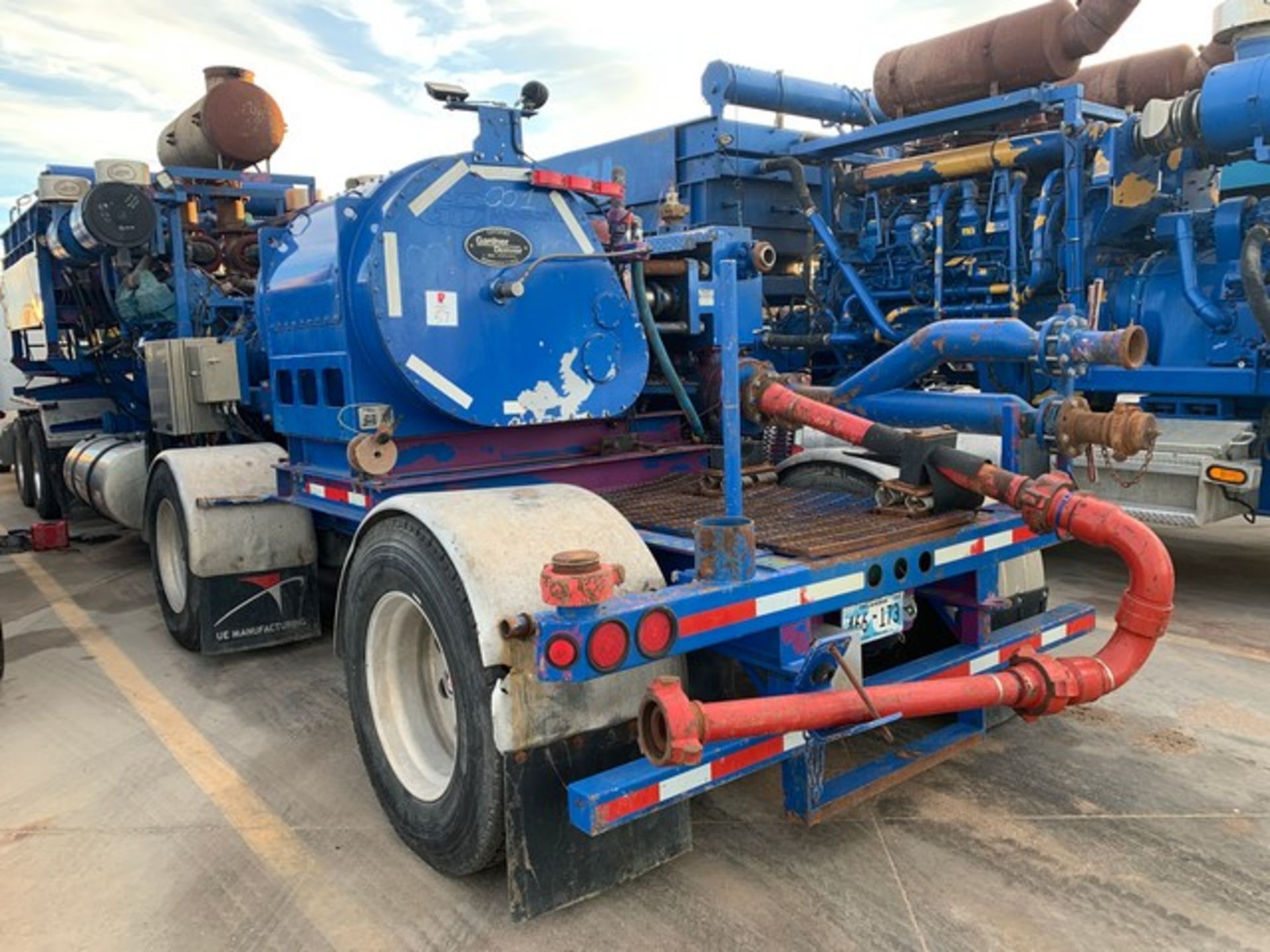 Located in YARD 2 - Odessa, TX (FPF001) 2011 GARDNER DENVER 2250 TRIPLEX FRAC PUMP, P/B CUMMINS