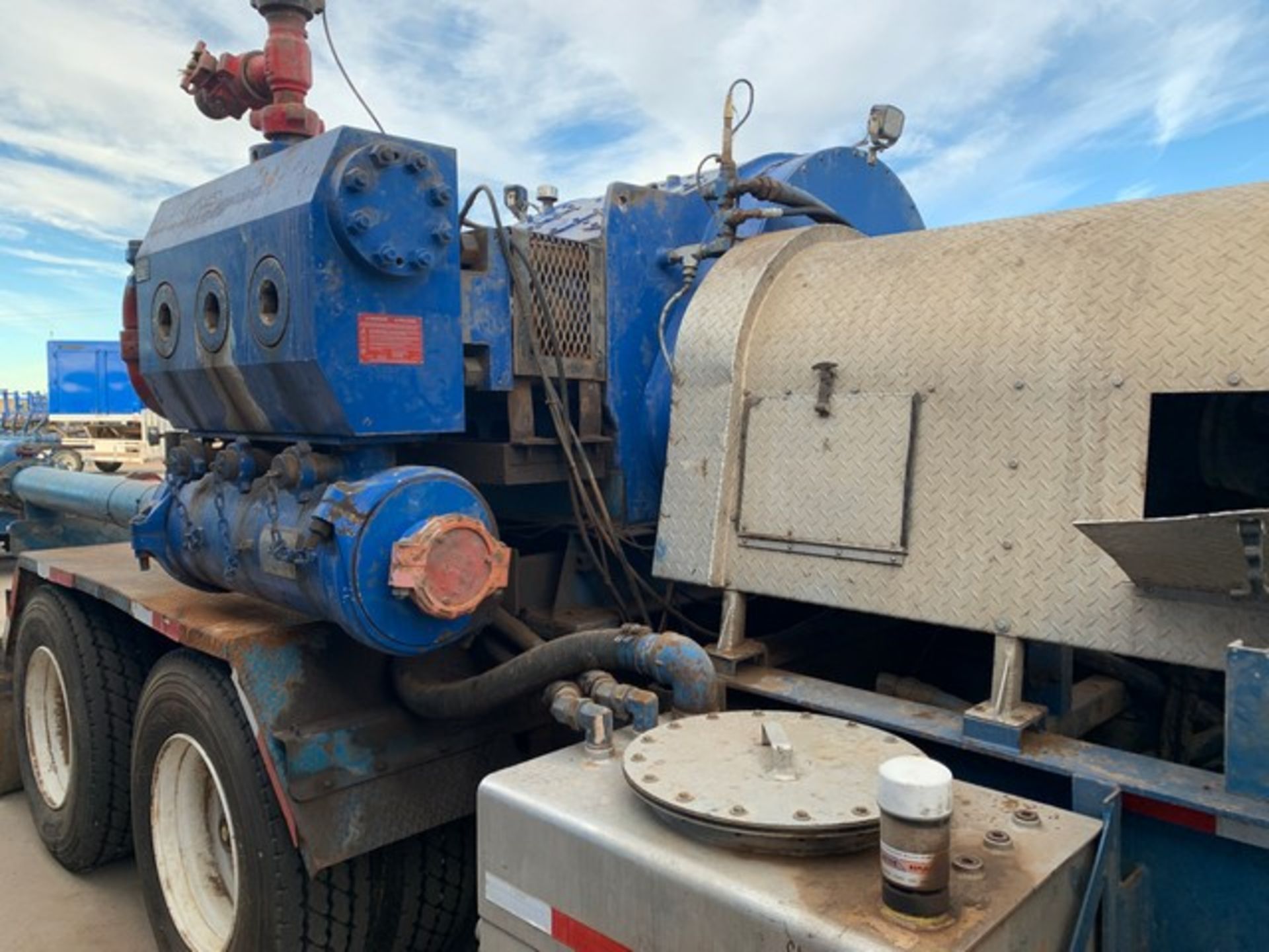 Located in YARD 2 - Odessa, TX (FPF417) 2019 GARDNER DENVER 2250T TRIPLEX FRAC PUMP, P/B CUMMINS - Bild 5 aus 9