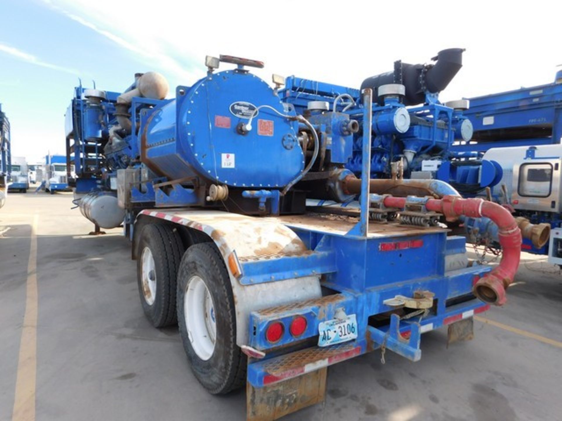 Located in YARD 2 - Odessa, TX (FPF385) 2020 GARDNER DENVER 2500HD QUINTUPLEX FRAC PUMP, P/B CUMMINS - Image 4 of 10