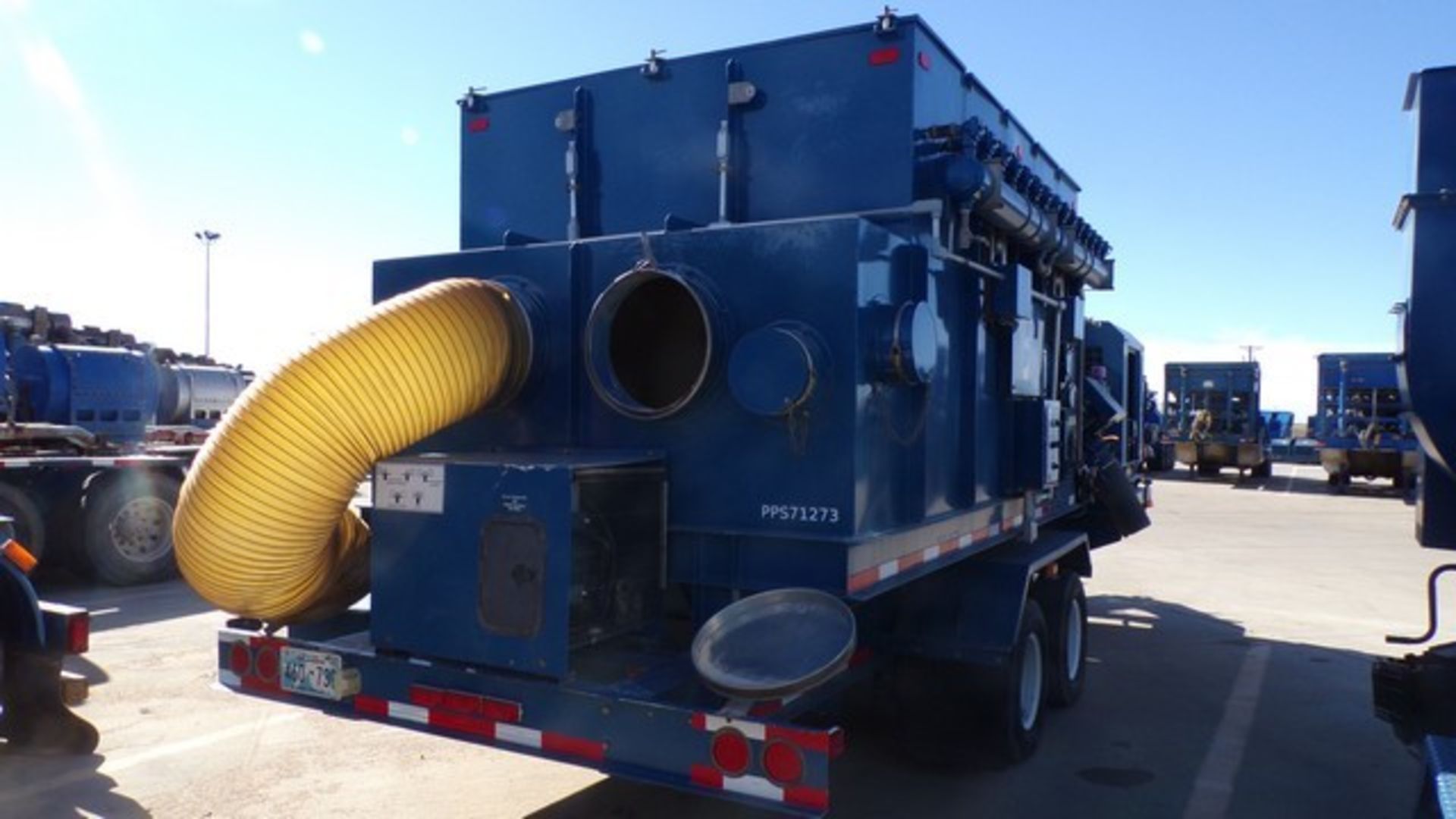 Located in YARD 2 - Odessa, TX (FSF420) (X) 2015 BGRS DOVE DC24LPTDH, PORTABLE DUST COLLECTOR, - Image 4 of 4